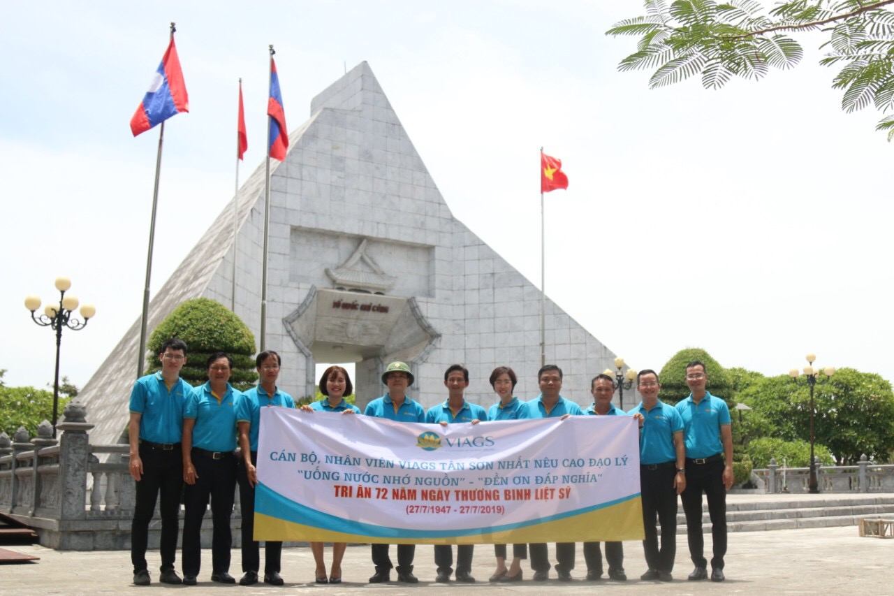 VIAGS TAN SON NHAT ORGANIZED THE ACTIVITIES TO CELEBRATE THE 72ND ANNIVERSARY OF THE WAR INVALIDS AND MARTYRS