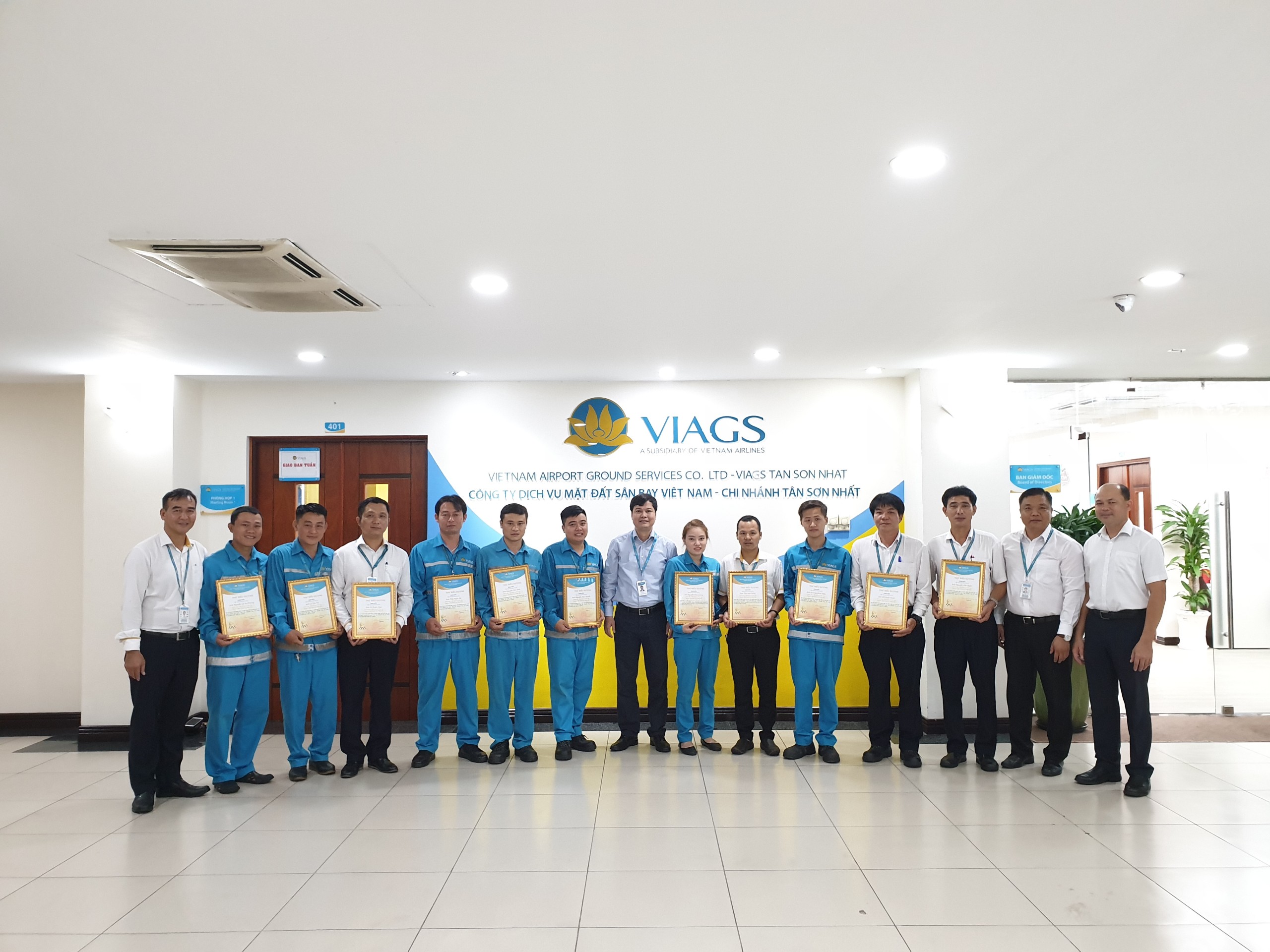 SHINING ROLE MODEL OF GOOD PEOPLE, GOOD JOB AT VIAGS TAN SON NHAT