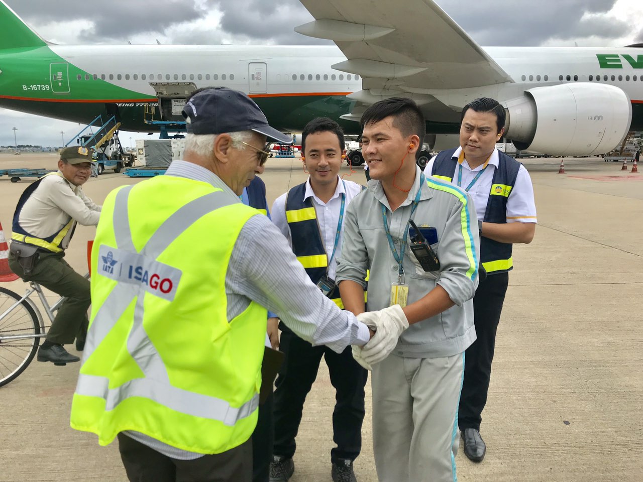 VIAGS TAN SON NHAT WELCOMES THE AUDITING EXPERTS OF ISAGO STANDARD FROM IATA