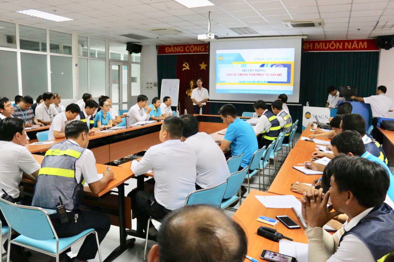 VIAGS TSN TỔ CHỨC HỘI THẢO TRUYỀN THÔNG CƠ CẤU TRUNG TÂM PHỤC VỤ SÂN ĐỖ VÀ TRUYỀN THÔNG HỘI THẢO AN TOÀN SÂN ĐỖ VIAGS 2019