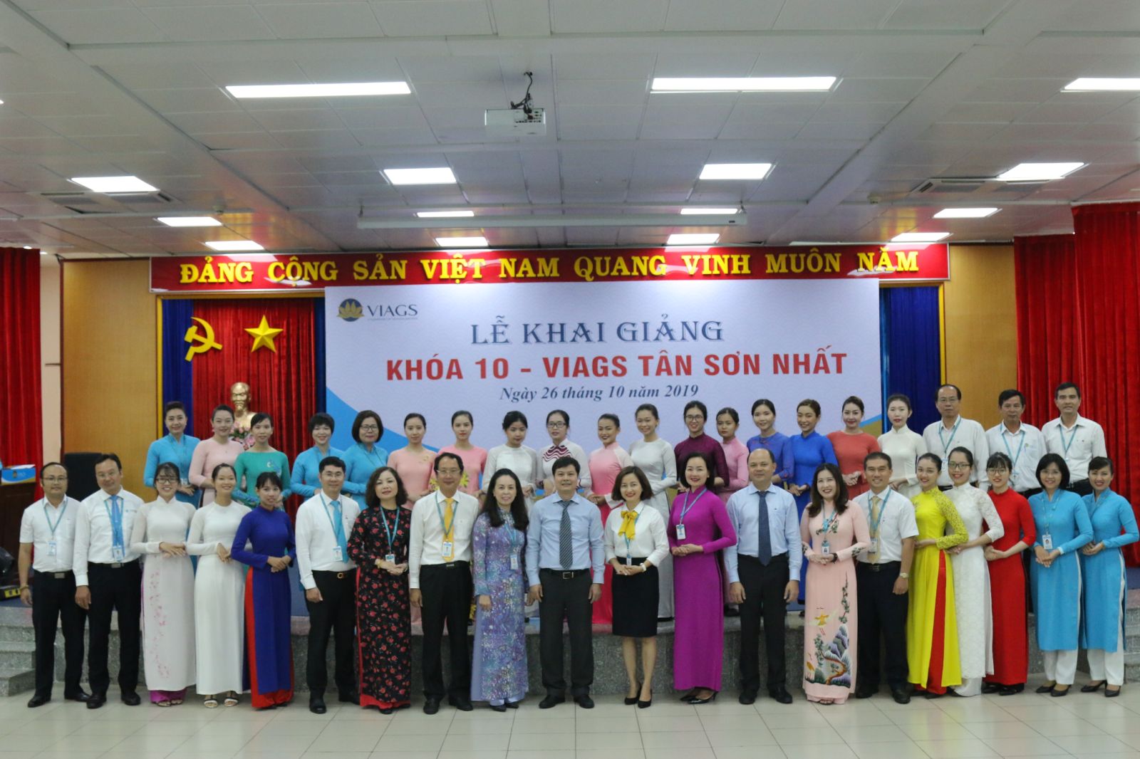 VIAGS TÂN SƠN NHẤT KHAI GIẢNG LỚP ĐÀO TẠO NHÂN VIÊN MỚI KHÓA 10