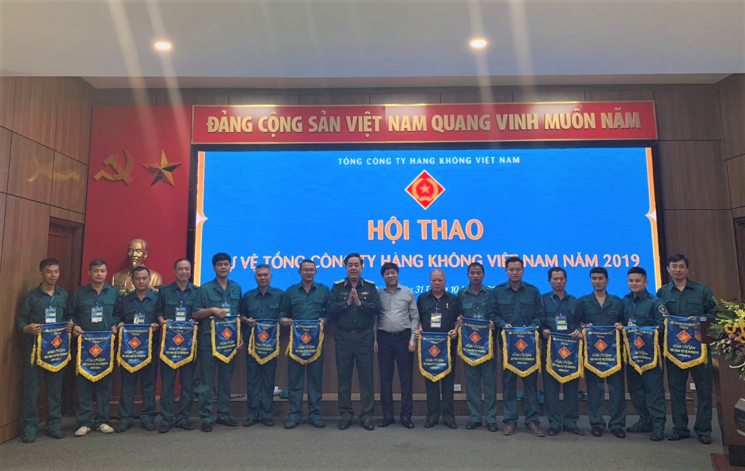 VIAGS TÂN SƠN NHẤT HƯỞNG ỨNG HỘI THAO TỰ VỆ TỔNG CÔNG TY HÀNG KHÔNG VIỆT NAM NĂM 2019