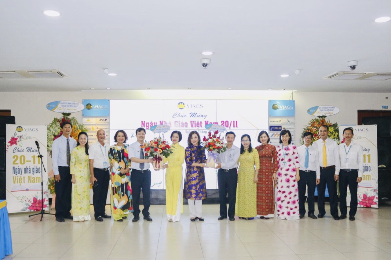 XÚC ĐỘNG LỄ “TRI ÂN NGÀY NHÀ GIÁO VIỆT NAM 20/11” VIAGS TÂN SƠN NHẤT