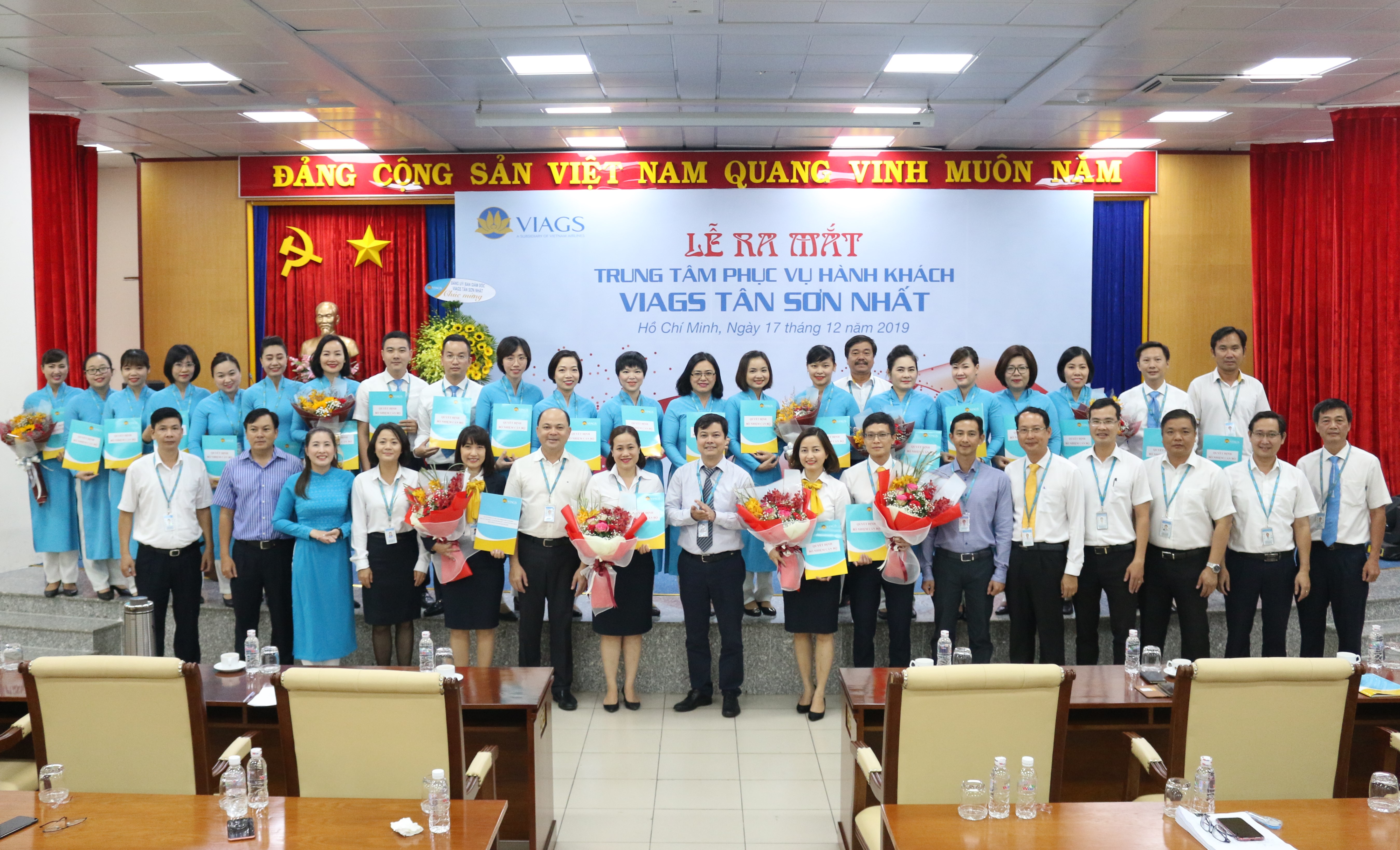 VIAGS TÂN SƠN NHẤT RA MẮT TRUNG TÂM PHỤC VỤ HÀNH KHÁCH