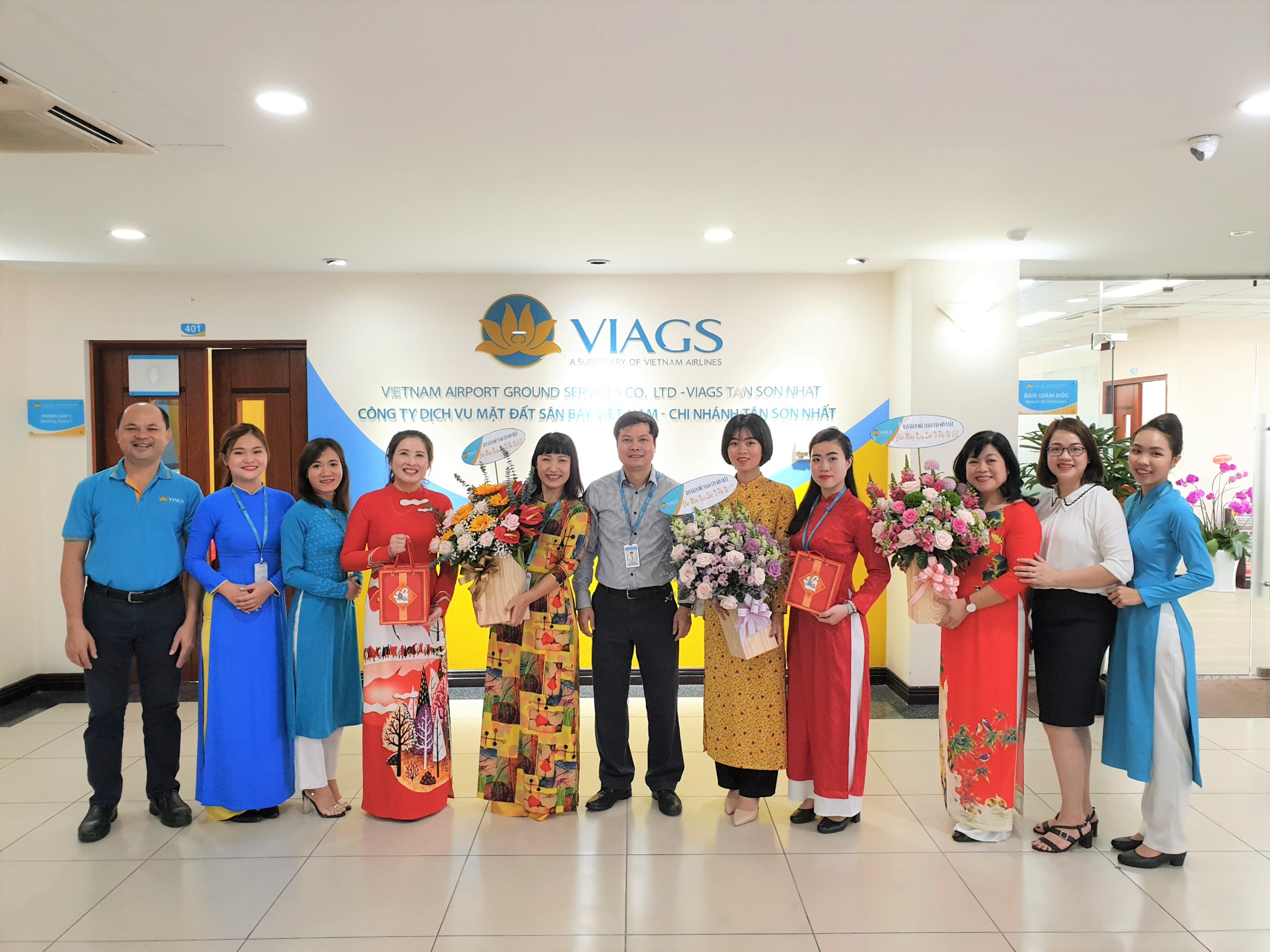 VIAGS TÂN SƠN NHẤT CHÚC MỪNG NGÀY QUỐC TẾ PHỤ NỮ 8/3