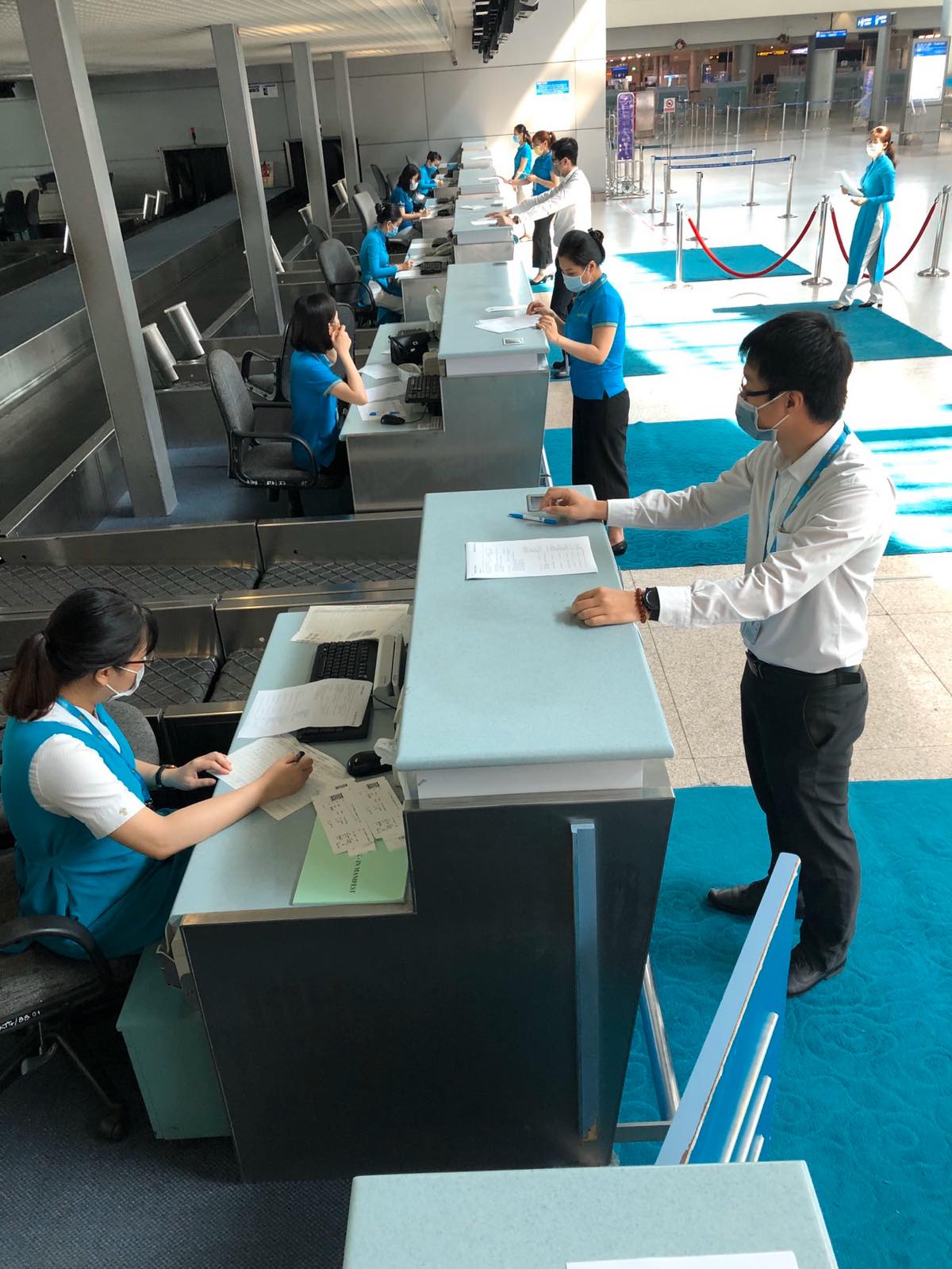 CBNV VTSN DIỄN TẬP TÌNH HUỐNG BẤT THƯỜNG: HỆ THỐNG LÀM THỦ TỤC NGƯNG HOẠT ĐỘNG TẠM THỜI