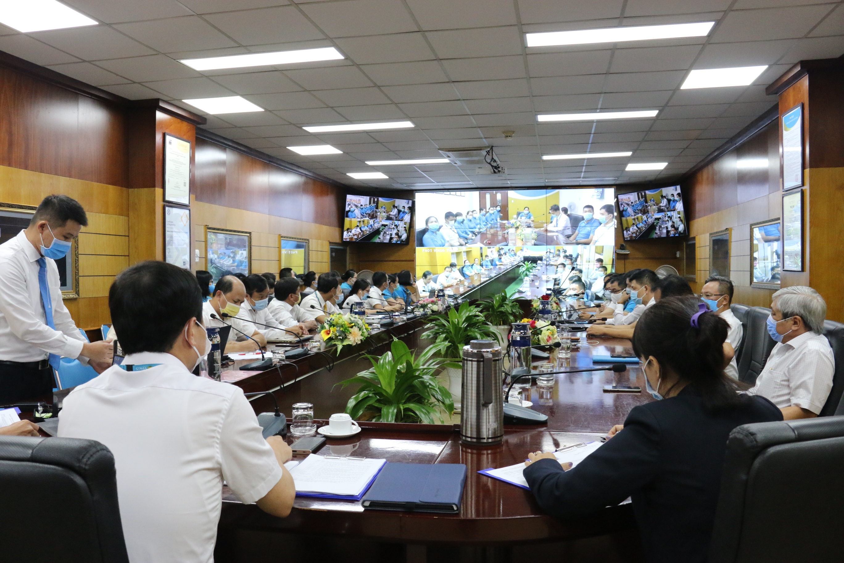 VIAGS TÂN SƠN NHẤT TỔ CHỨC THÀNH CÔNG HỘI NGHỊ ĐẠI BIỂU NGƯỜI LAO ĐỘNG NĂM 2020