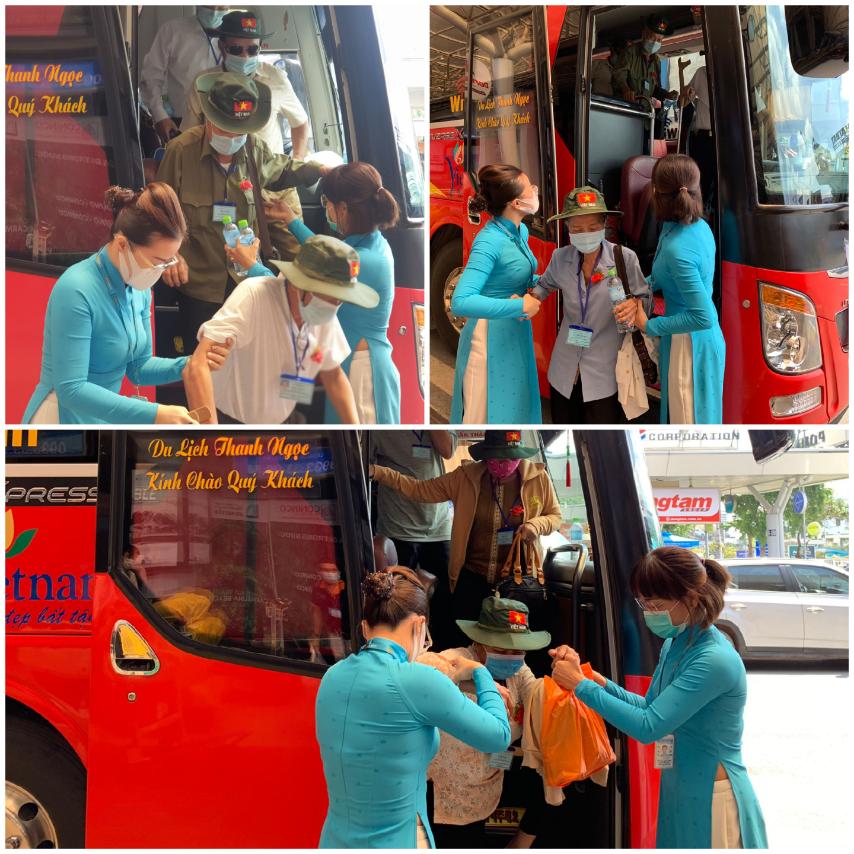 VIAGS TÂN SƠN NHẤT PHỤC VỤ AN TOÀN, TRỌNG THỊ ĐOÀN KHÁCH NGƯỜI CÓ CÔNG VỚI CÁCH MẠNG TỈNH TIỀN GIANG ĐI VIẾNG LĂNG BÁC VÀ ĐOÀN ĐẠI BIỂU QUỐC HỘI KHÓA XIV