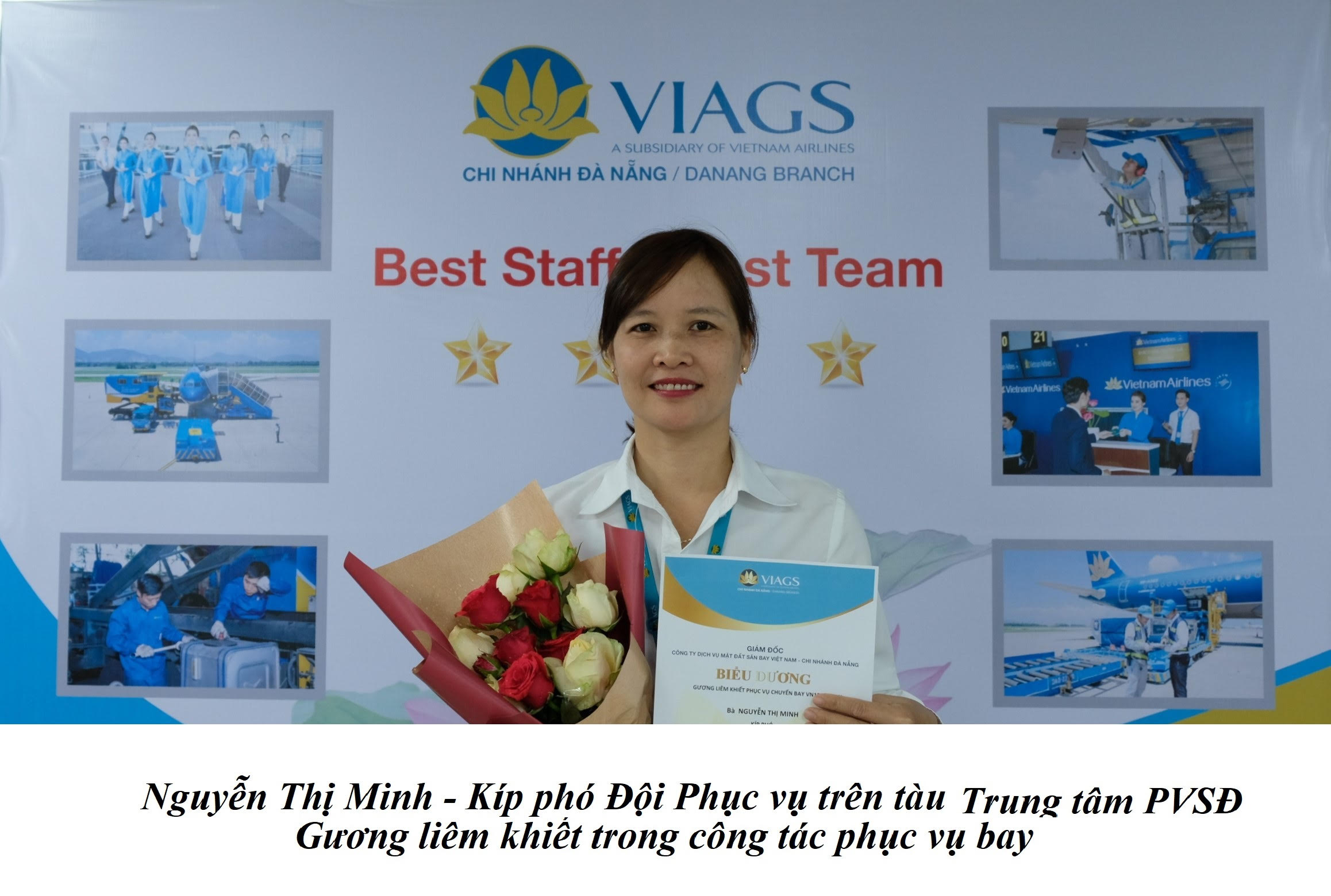 Chị Nguyễn Thị Minh - “Gương liêm khiết” của VIAGS Đà Nẵng