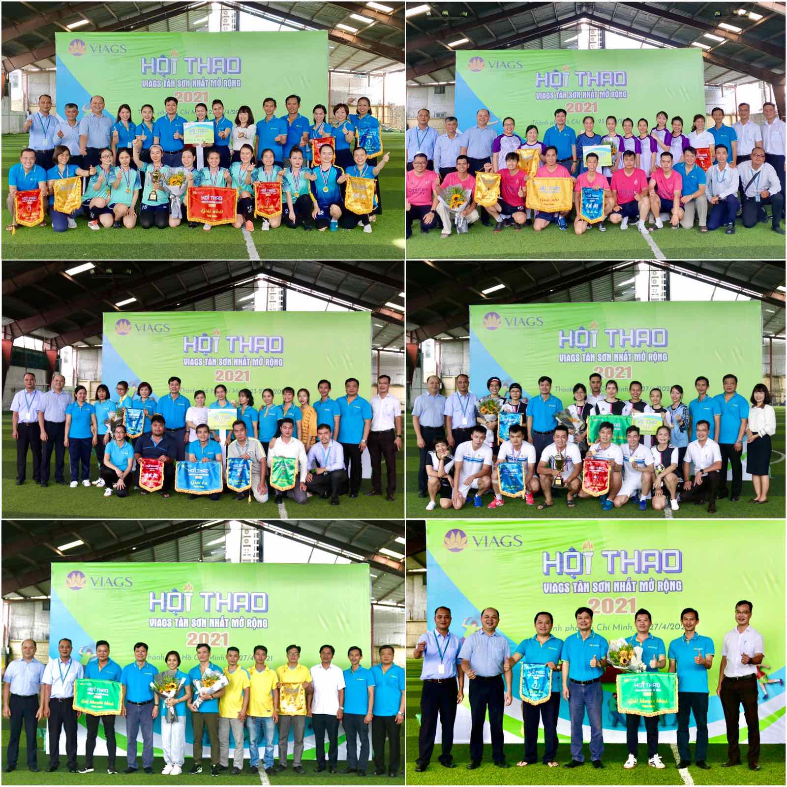 VIAGS TÂN SƠN NHẤT TỔ CHỨC THÀNH CÔNG HỘI THAO VIAGS TÂN SƠN NHẤT MỞ RỘNG NĂM 2021