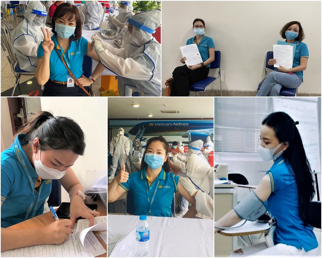 KẾT QUẢ TIÊM VACCINE PHÒNG NGỪA COVID-19 ĐỢT 2 TẠI TÂN SƠN NHẤT