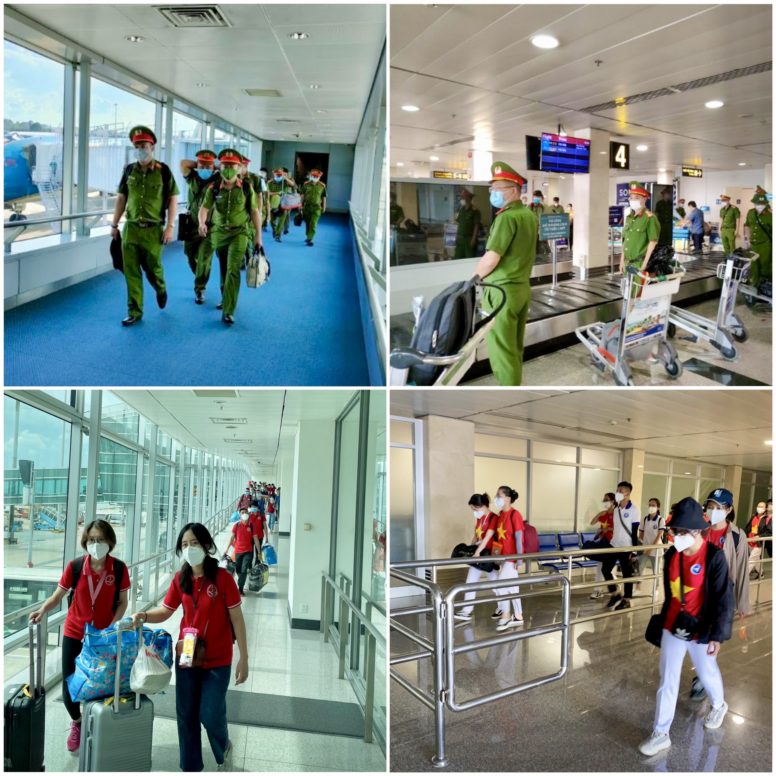 VIAGS TÂN SƠN NHẤT PHỤC VỤ THÀNH CÔNG 32 CHUYẾN BAY CHỞ Y BÁC SĨ, SINH VIÊN Y KHOA, CÁN BỘ CÔNG AN, QUÂN ĐỘI VÀO MIỀN NAM HỖ TRỢ CHỐNG DỊCH COVID-19 TRONG THÁNG 08/2021