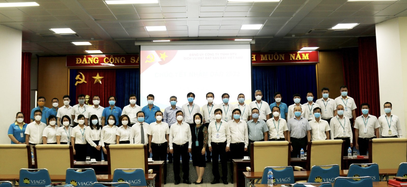 ĐẢNG ỦY VIAGS TỔ CHỨC HỘI NGHỊ TRIỂN KHAI NGHỊ QUYẾT ĐẢNG ỦY CÔNG TY NĂM 2022 VÀ PHỤC VỤ CAO ĐIỂM TẾT NHÂM DẦN