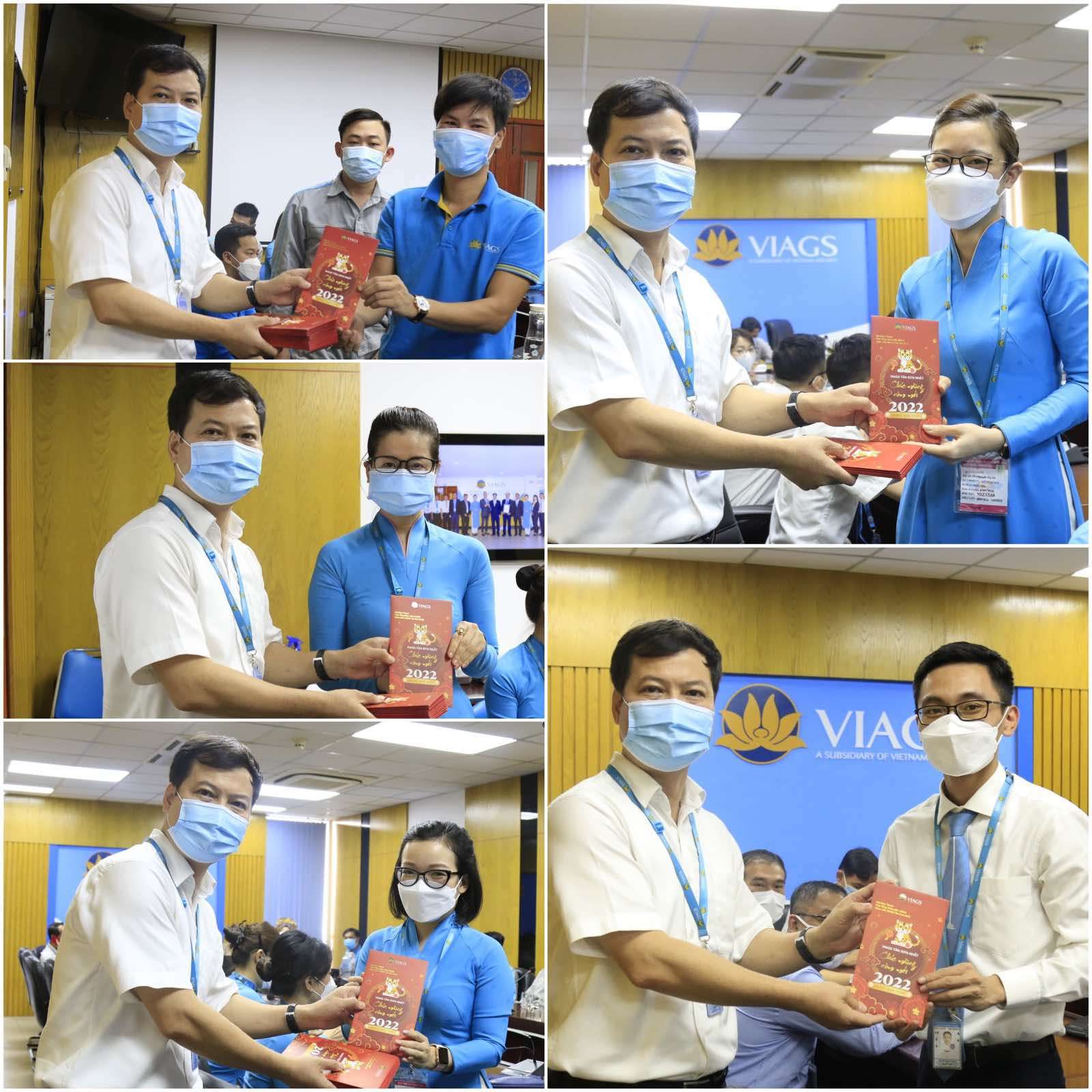 VIAGS TÂN SƠN NHẤT TỔ CHỨC BUỔI GẶP MẶT TRI ÂN CBNV CÁC CHI NHÁNH TĂNG CƯỜNG HỖ TRỢ PHỤC VỤ CAO ĐIỂM TẾT NHÂM DẦN 2022