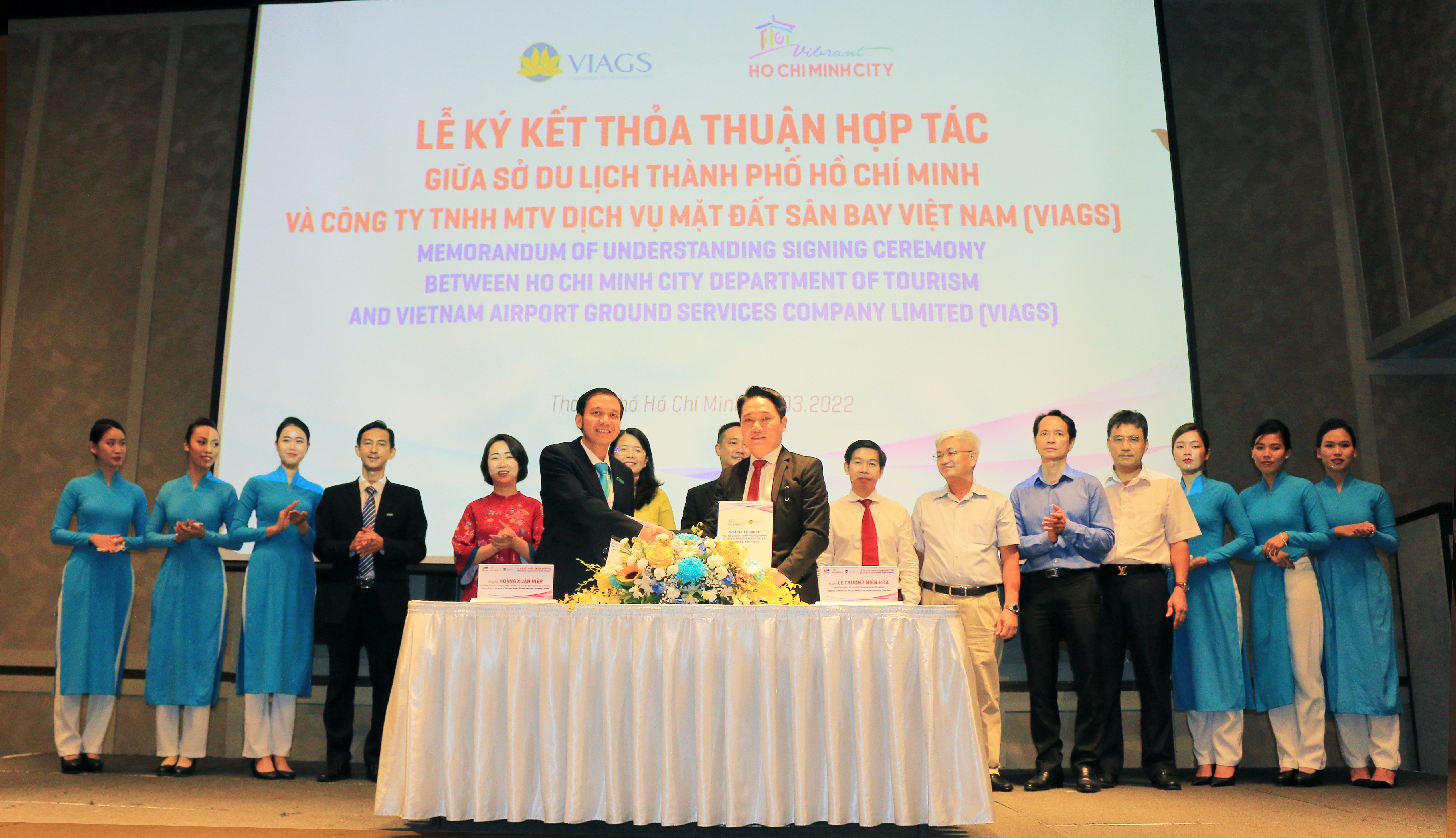 VIAGS KÝ KẾT THOẢ THUẬN HỢP TÁC VỚI SỞ DU LỊCH THÀNH PHỐ HỒ CHÍ MINH VỀ XÚC TIẾN PHÁT TRIỂN DU LỊCH THÀNH PHỐ HỒ CHÍ MINH