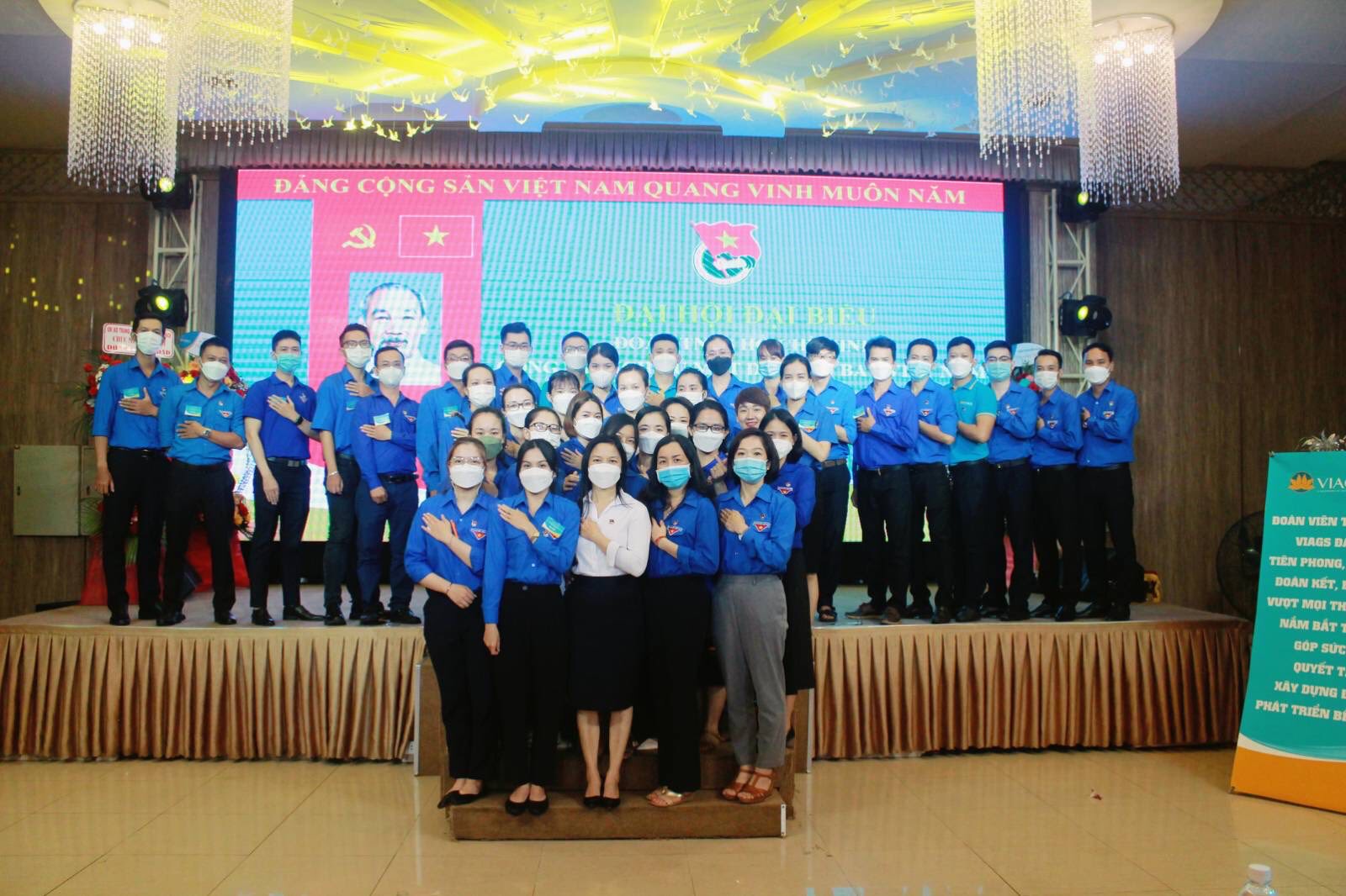 NHIỆT LIỆT CHÀO MỪNG THÀNH CÔNG ĐẠI HỘI ĐOÀN CƠ SỞ VIAGS DAD, NHIỆM KỲ 2022-2027