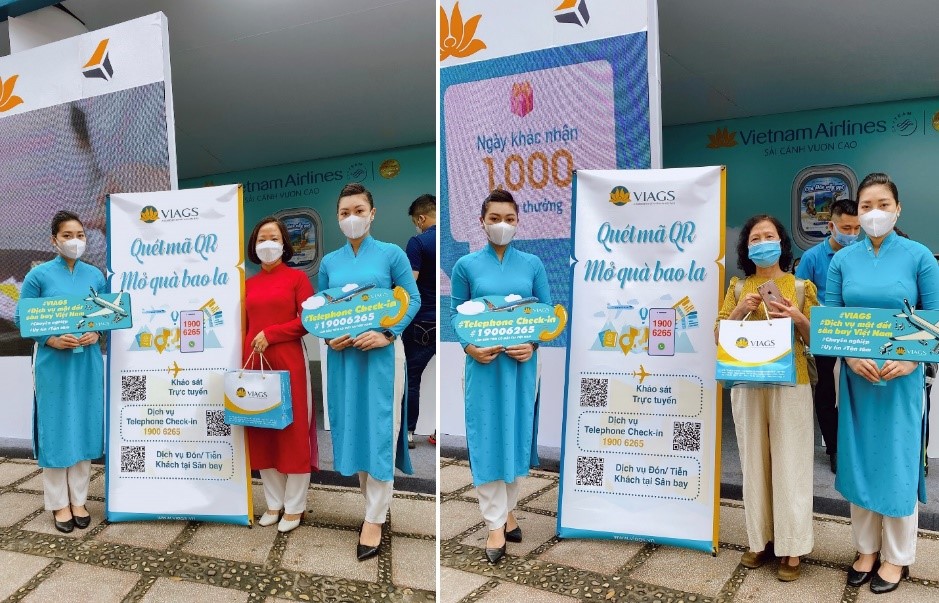VIAGS ĐỒNG HÀNH CÙNG VIETNAM AIRLINES TẠI HỘI CHỢ DU LỊCH QUỐC TẾ VIỆT NAM (VITM HÀ NỘI 2022)