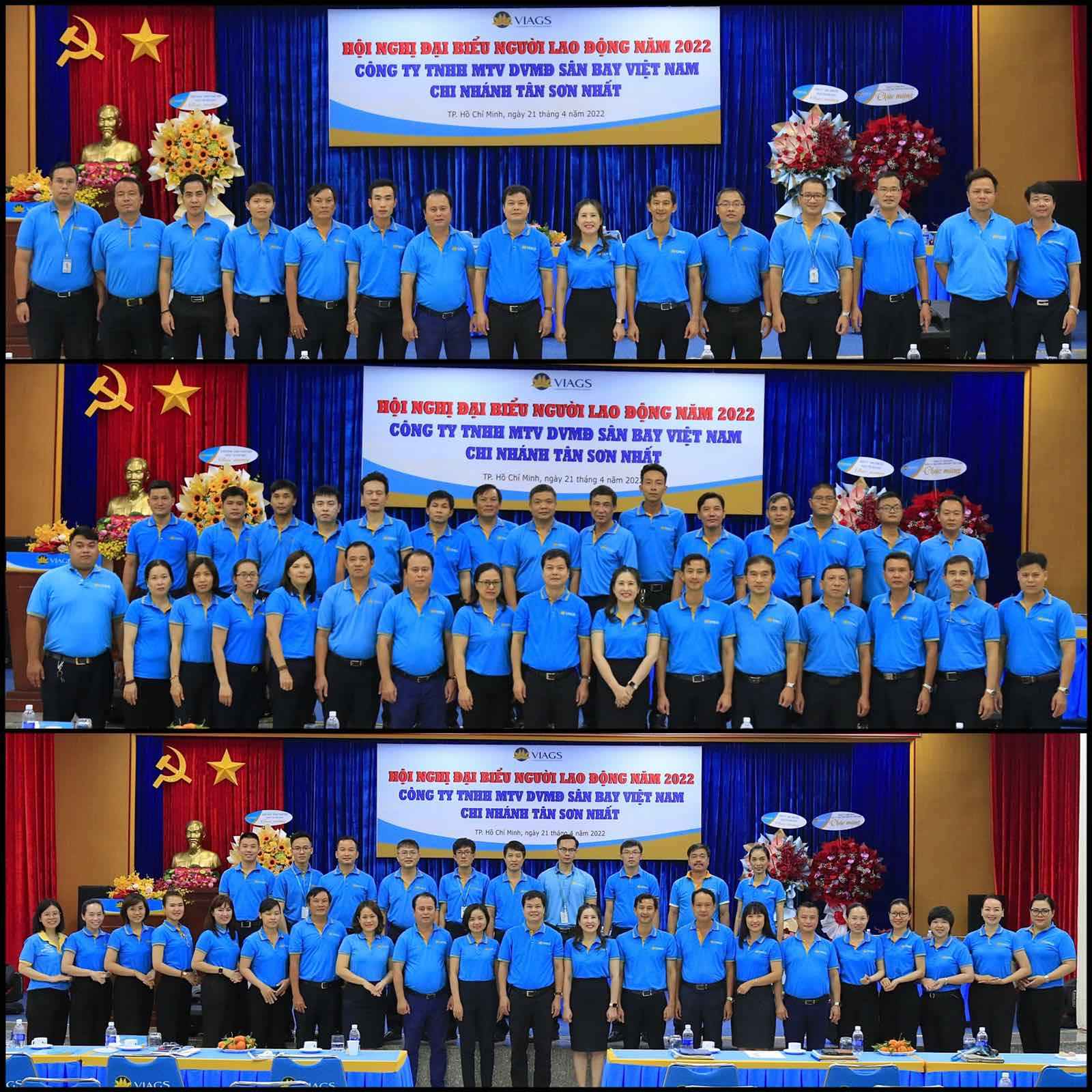 VIAGS TÂN SƠN NHẤT TỔ CHỨC THÀNH CÔNG HỘI NGHỊ NGƯỜI LAO ĐỘNG NĂM 2022