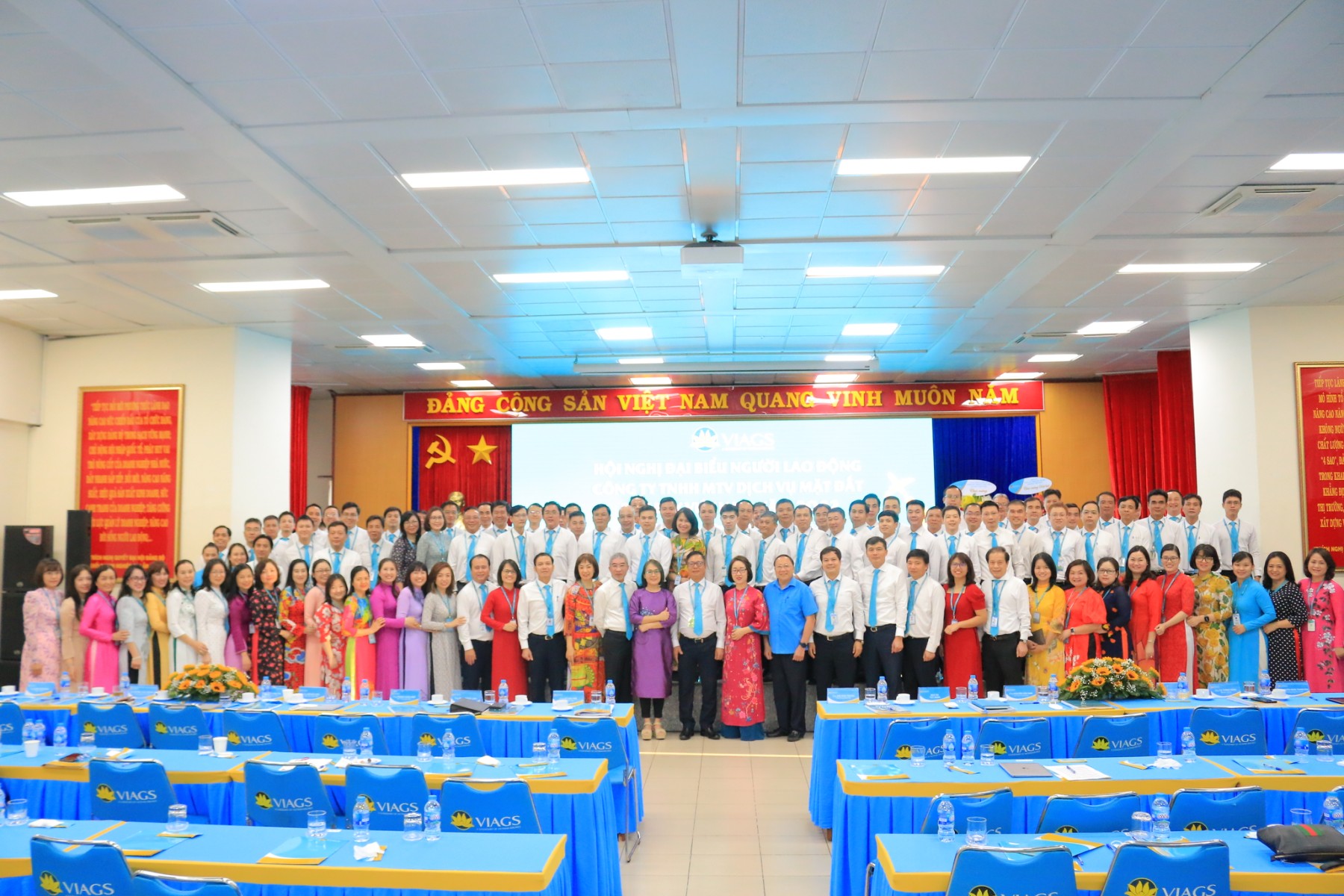 VIAGS TỔ CHỨC THÀNH CÔNG HỘI NGHỊ ĐẠI BIỂU NGƯỜI LAO ĐỘNG VIAGS NĂM 2022