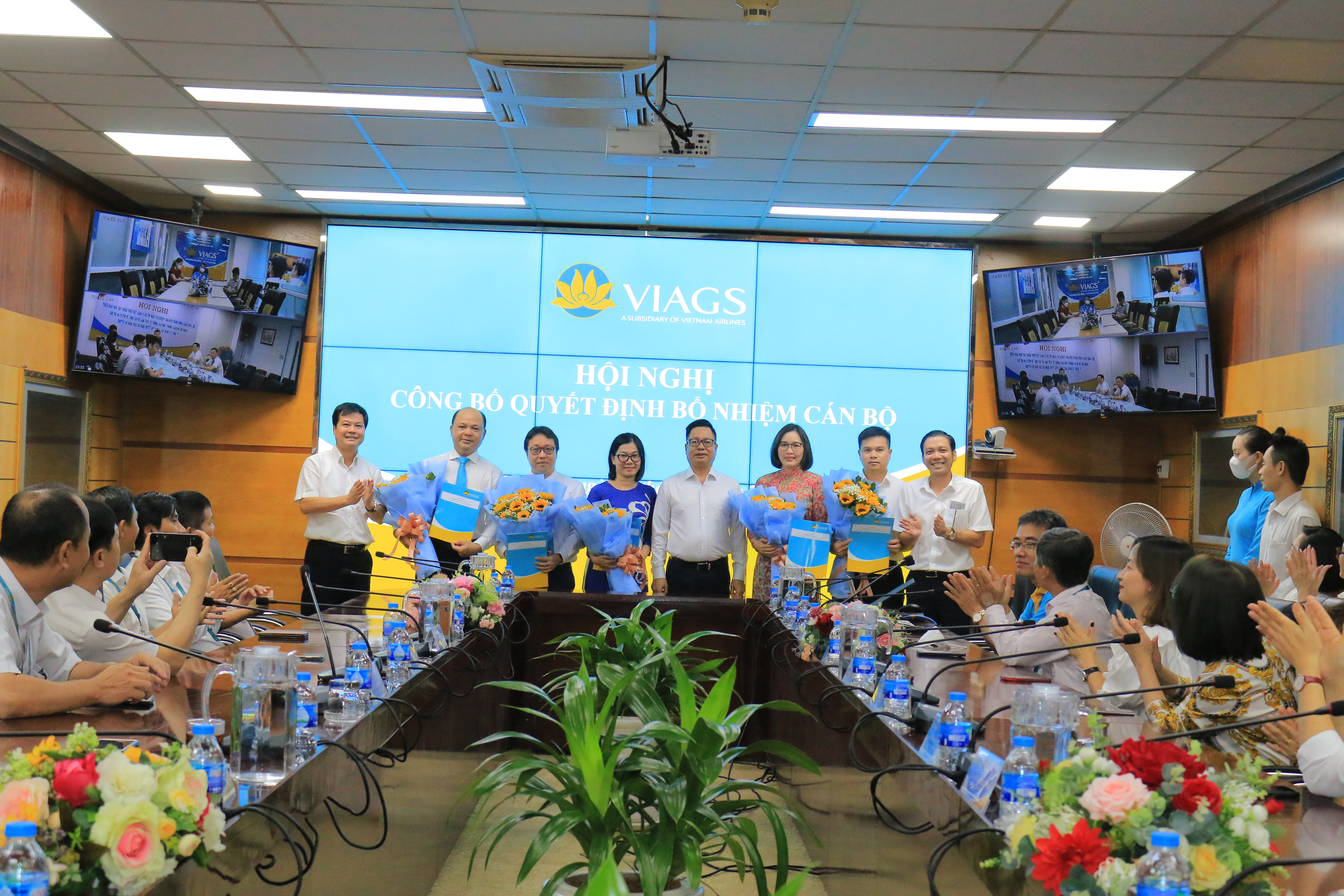 VIAGS TỔ CHỨC HỘI NGHỊ TRỰC TUYẾN CÔNG BỐ QUYẾT ĐỊNH BỔ NHIỆM CÁN BỘ VIAGS