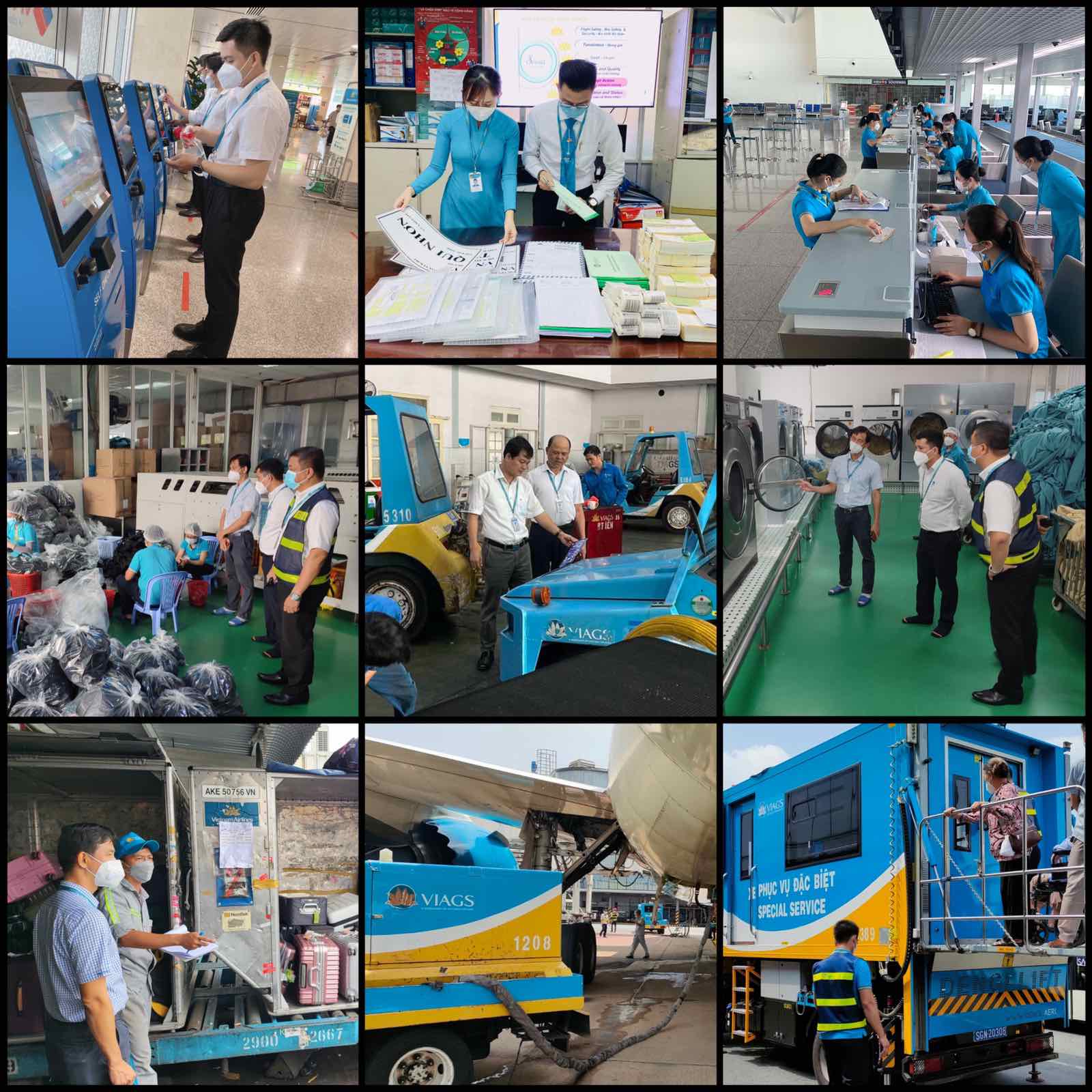 VIAGS TÂN SƠN NHẤT CHUẨN BỊ CHU ĐÁO CÔNG TÁC PHỤC VỤ CAO ĐIỂM VÀ TỔ CHỨC CHĂM LO CHO NLĐ TRONG DỊP LỄ 30/4 - 01/5/2022