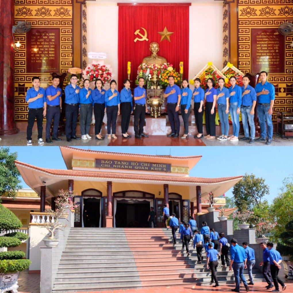 ĐOÀN THANH NIÊN VIAGS DAD DÂNG HƯƠNG TƯỞNG NIỆM NHÂN KỶ NIỆM 132 NĂM NGÀY SINH NHẬT CHỦ TỊCH HỒ CHÍ MINH