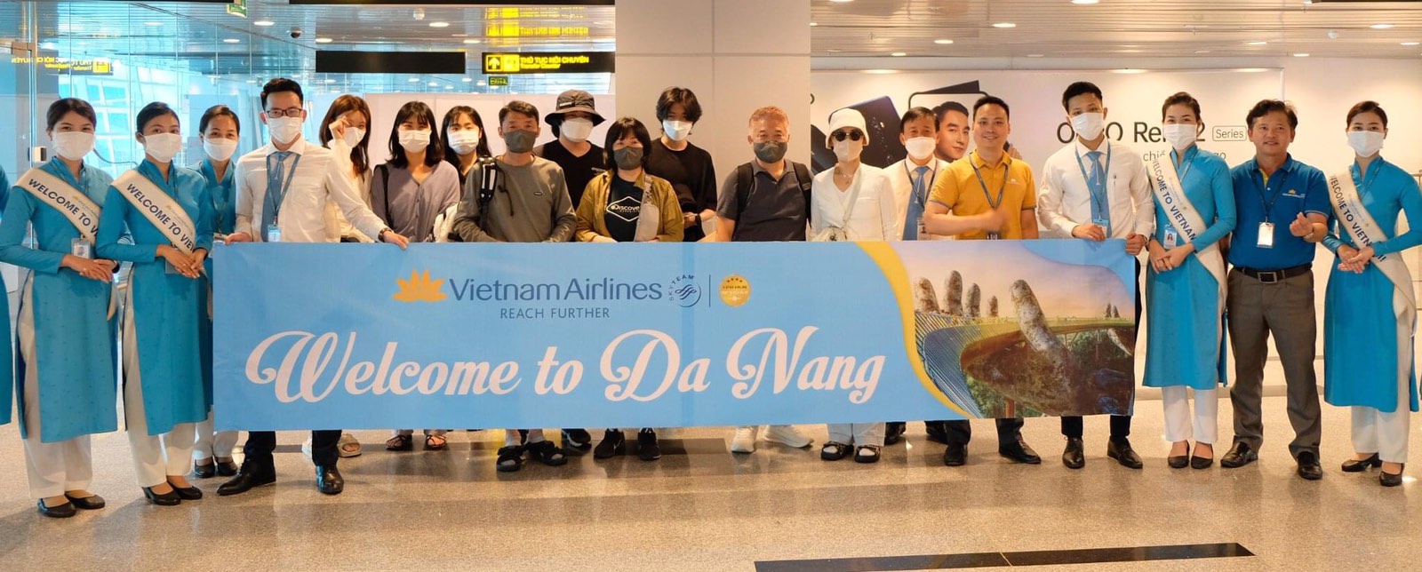 VIAGS DAD PHỤC VỤ CHU ĐÁO SỰ KIỆN VNA MỞ LẠI ĐƯỜNG BAY HÀN QUỐC XUẤT PHÁT TỪ ĐÀ NẴNG
