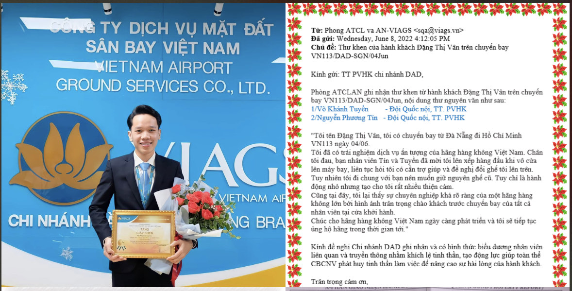 VIAGS DAD: LIÊN TIẾP THƯ KHEN TRÊN HÀNH TRÌNH LAN TOẢ “ DỊCH VỤ NÂNG TẦM”
