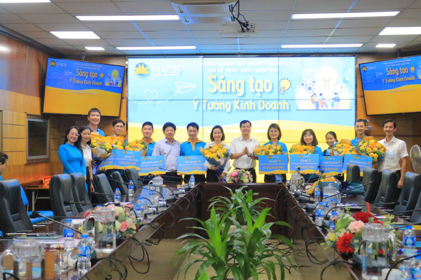 VIAGS TRAO GIẢI CUỘC THI “SÁNG TẠO Ý TƯỞNG KINH DOANH”