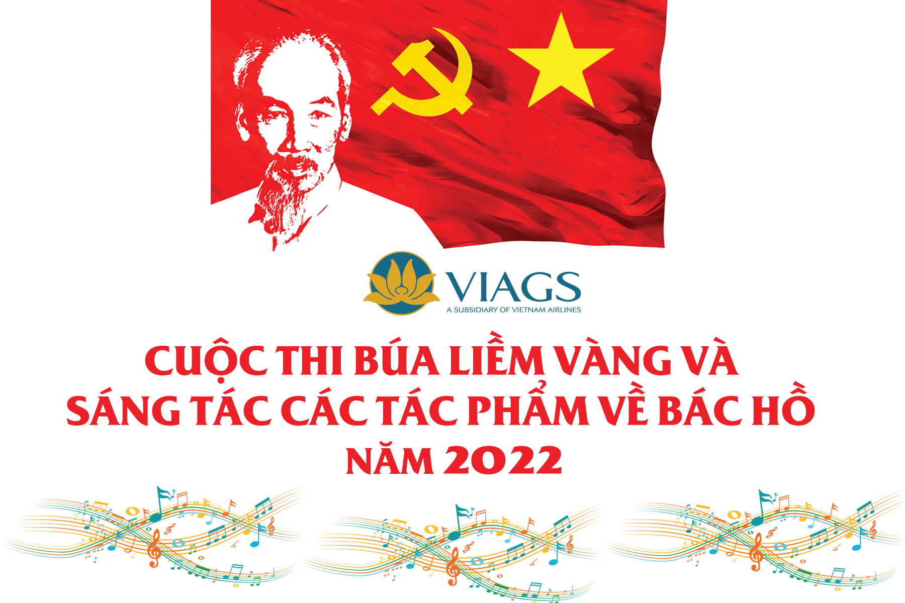 TÍCH CỰC THAM GIA CUỘC THI BÚA LIỀM VÀNG VÀ SÁNG TÁC CA KHÚC VỀ BÁC HỒ NĂM 2022