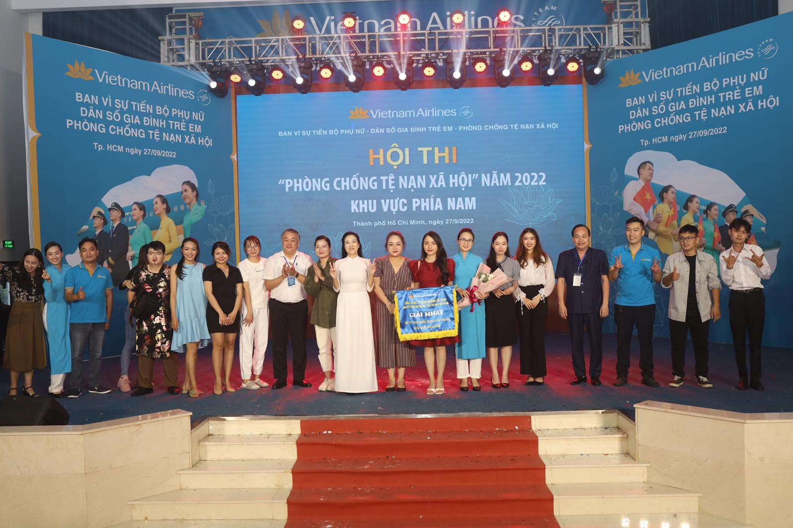 HỘI THI PHÒNG CHỐNG TỆ NẠN XÃ HỘI NĂM 2022 KHU VỰC PHÍA NAM - VIAGS TRỞ THÀNH QUÁN QUÂN