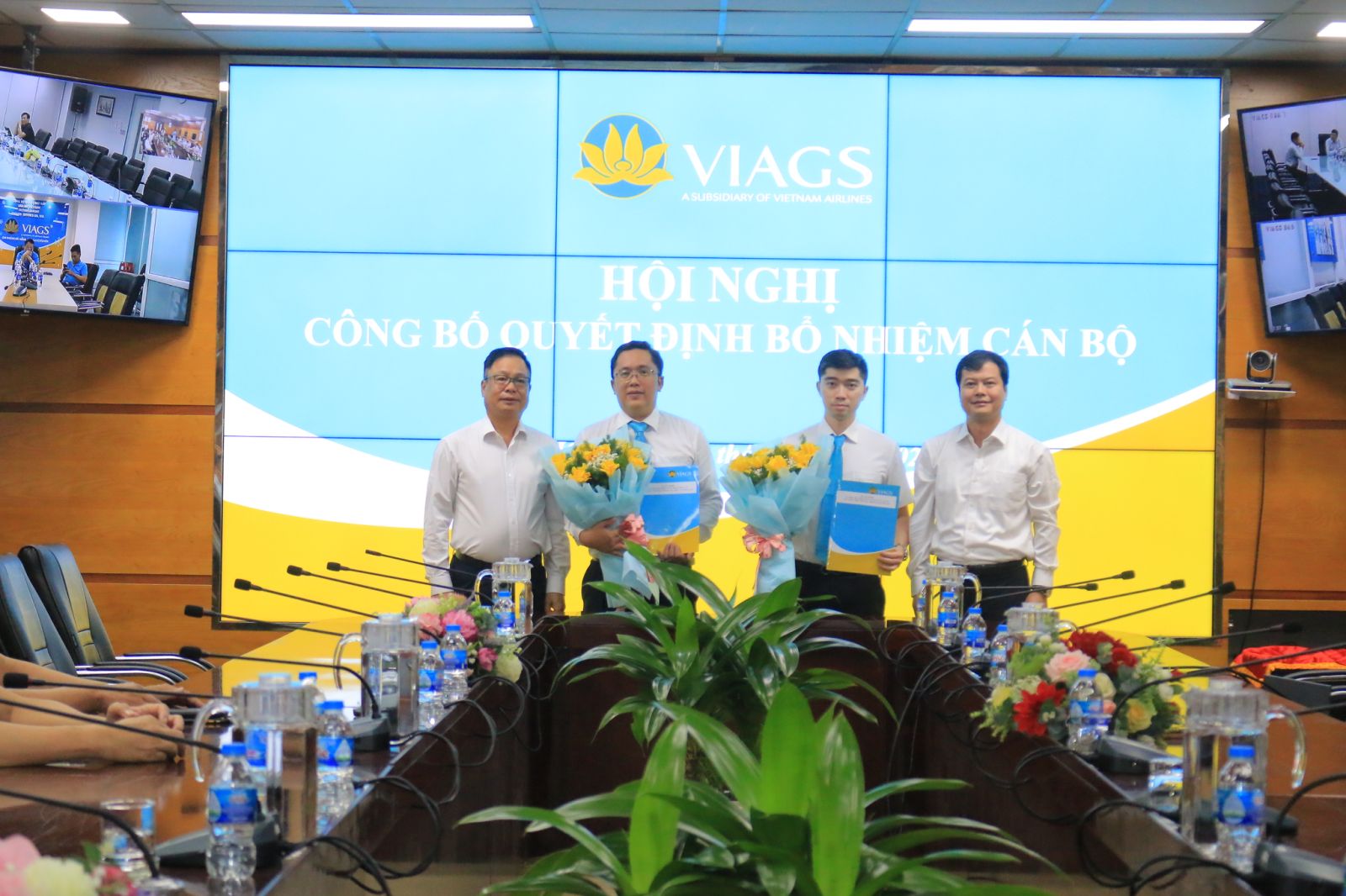 VIAGS TỔ CHỨC HỘI NGHỊ CÔNG BỐ QUYẾT ĐỊNH BỔ NHIỆM CÁN BỘ CẤP PHÒNG