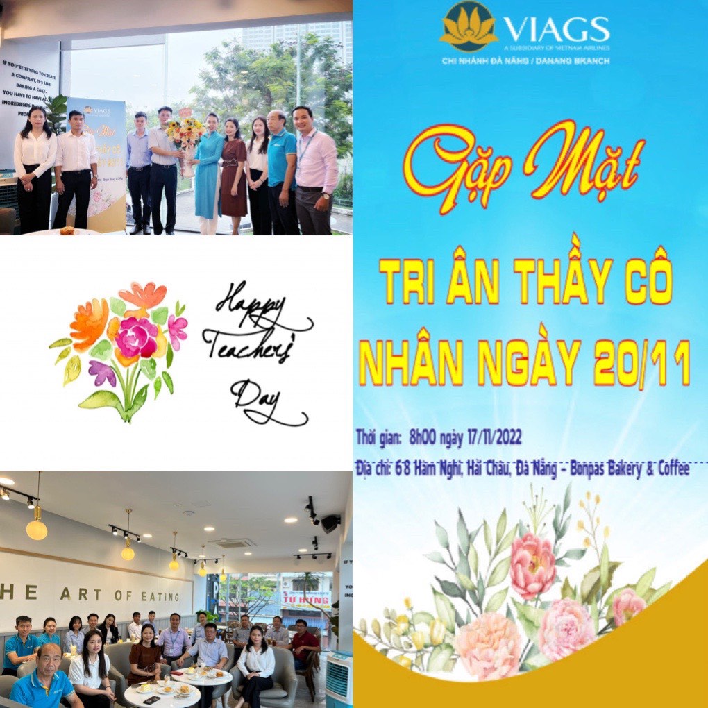 VIAGS DAD TỔ CHỨC GẶP MẶT ĐỘI NGŨ GIÁO VIÊN NHÂN NGÀY NHÀ GIÁO VIỆT NAM 20/11