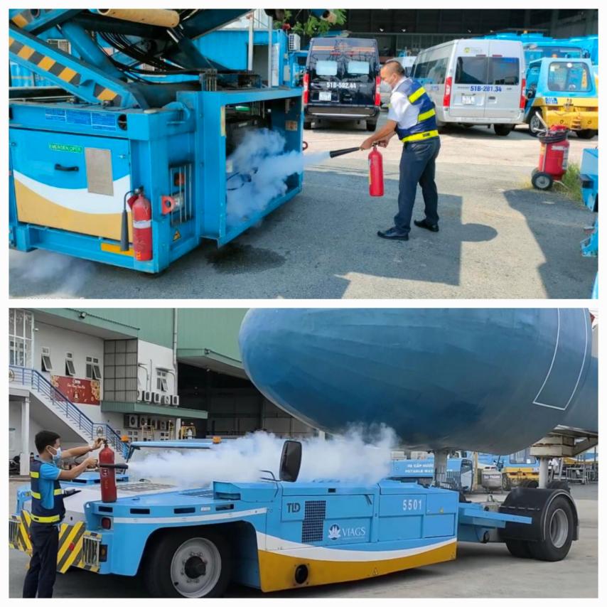 TTPVSĐ VIAGS TSN TỔ CHỨC DIỄN TẬP, RÈN LUYỆN KỸ NĂNG XỬ LÝ TÌNH HUỐNG BẤT THƯỜNG