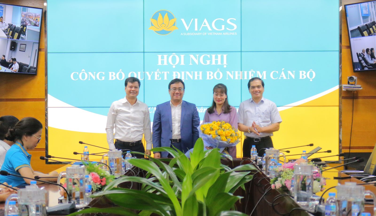 VIAGS TỔ CHỨC HỘI NGHỊ CÔNG BỐ QUYẾT ĐỊNH BỔ NHIỆM TRƯỞNG PHÒNG KINH DOANH VIAGS