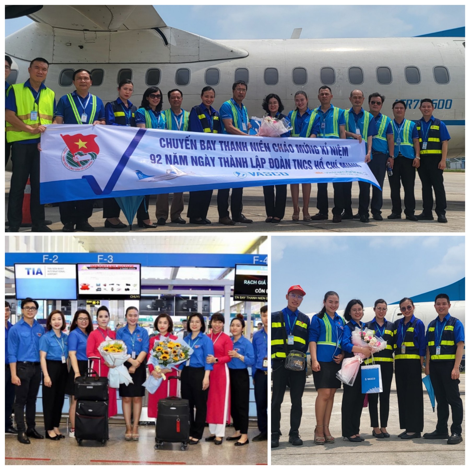 TINH THẦN TIÊN PHONG XUNG KÍCH, TẬN TÂM TẬN LỰC CÙNG CÁC CHUYẾN BAY THANH NIÊN CẤT CÁNH