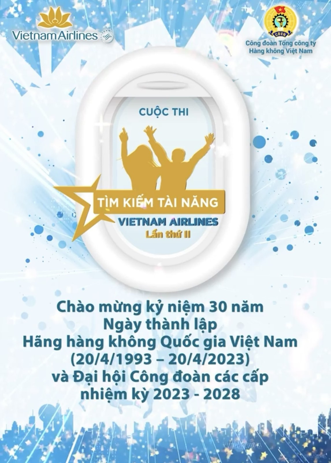 ĐÓN CHỜ VÒNG CHUNG KẾT VÀ TRAO GIẢI CUỘC THI TÌM KIẾM TÀI NĂNG VIETNAM AIRLINES