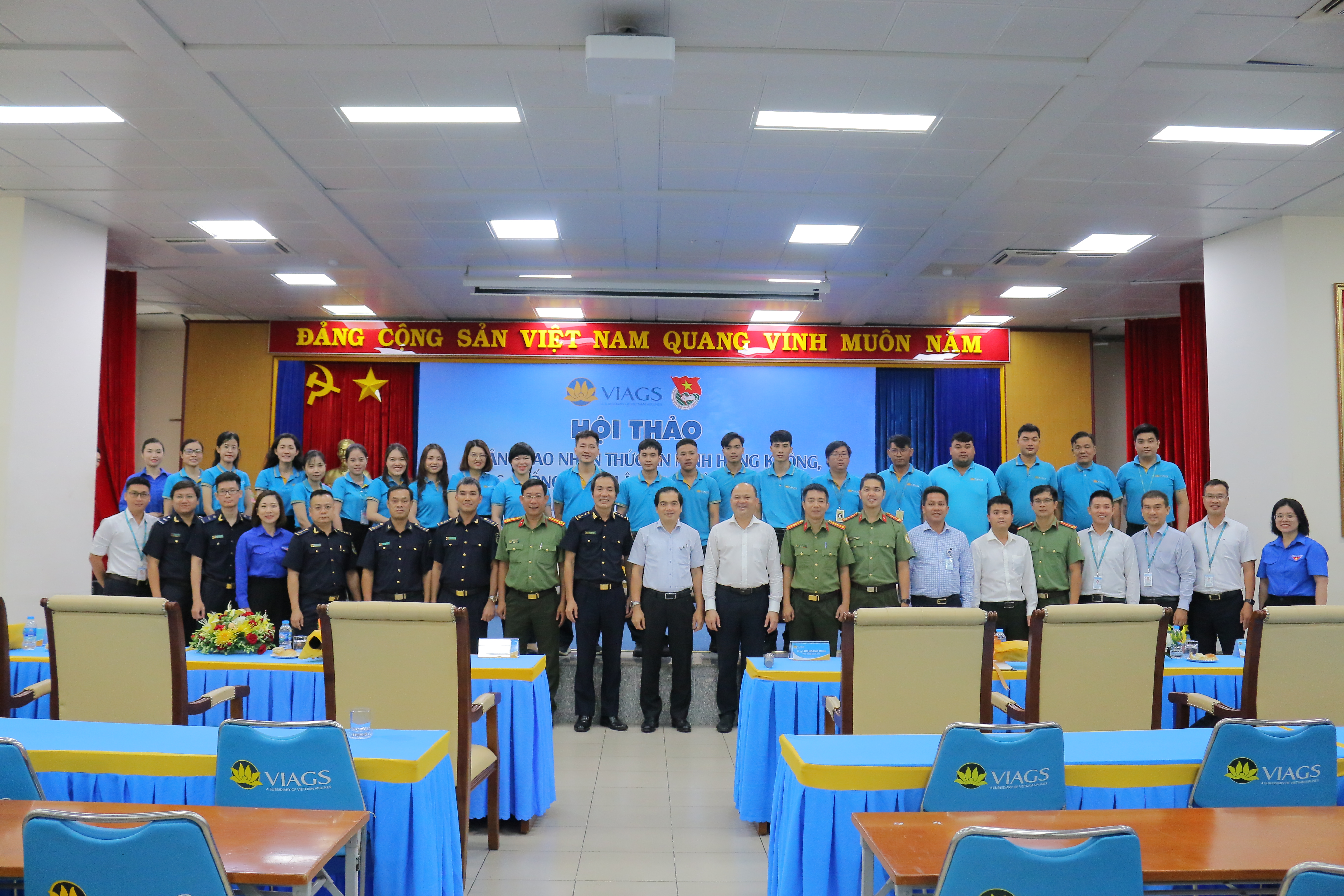 ĐOÀN THANH NIÊN TỔ CHỨC HỘI THẢO TUYÊN TRUYỀN NÂNG CAO NHẬN THỨC AN NINH HÀNG KHÔNG