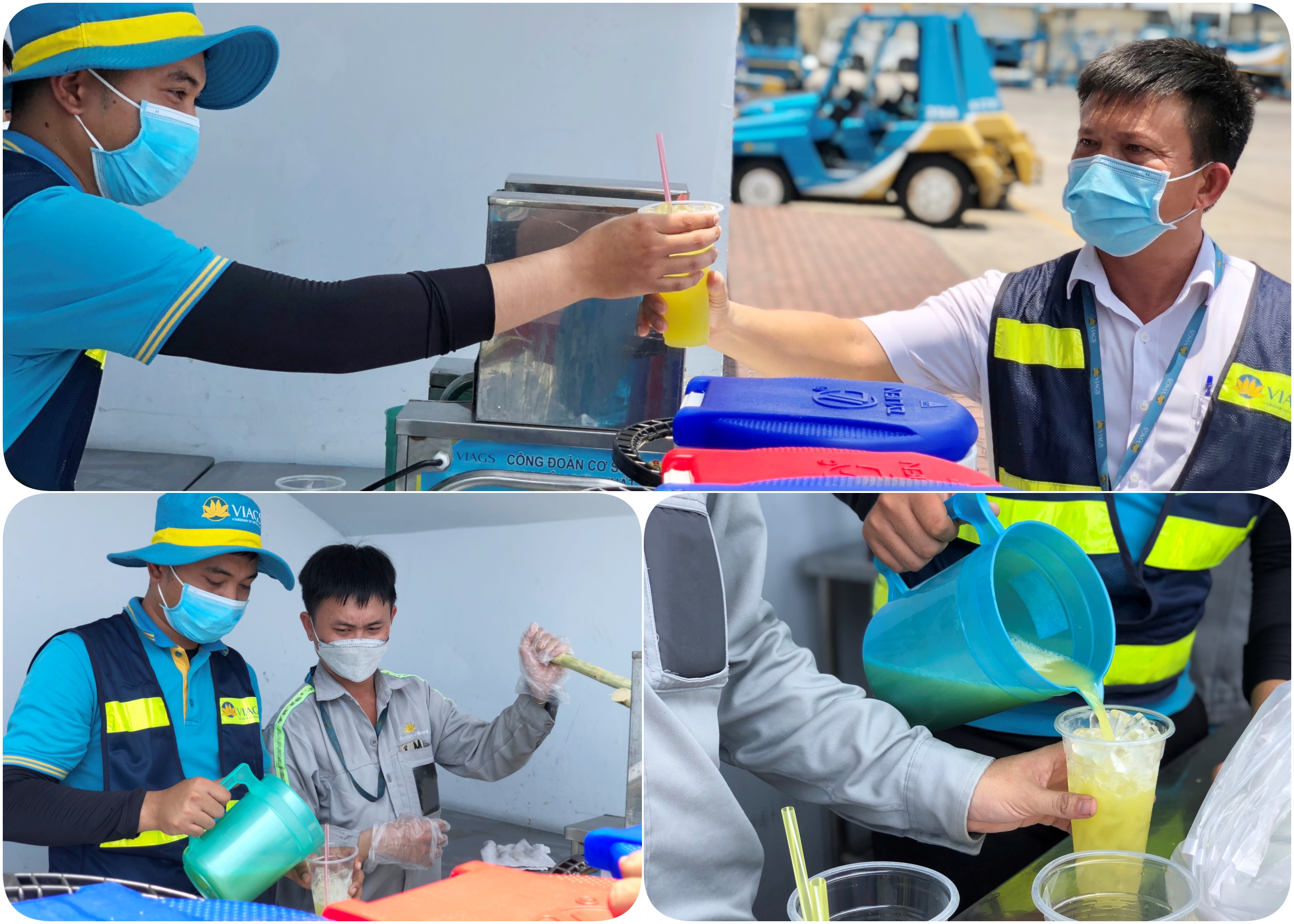 TIẾP SỨC NGƯỜI LAO ĐỘNG MÙA CAO ĐIỂM LỄ 30/4-1/5/2023