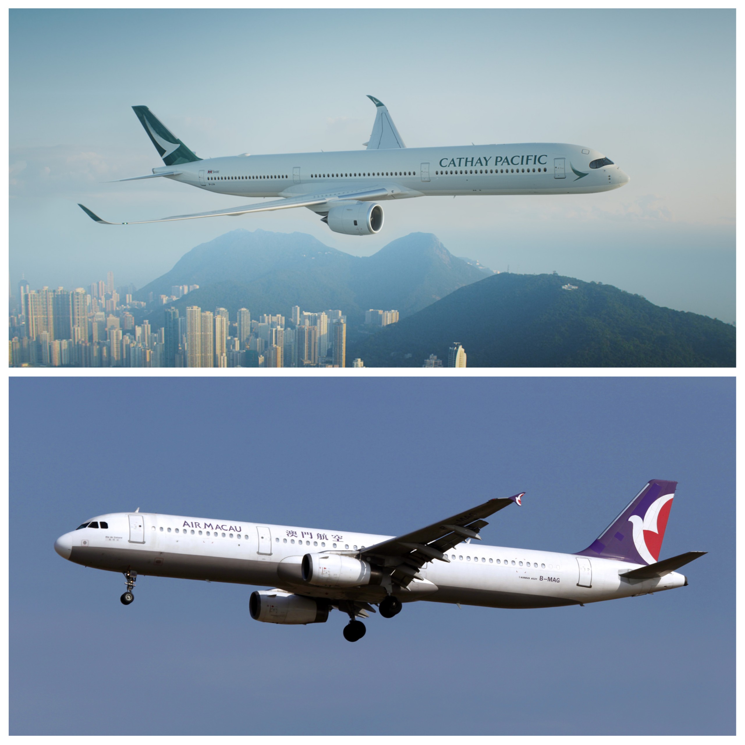 VIAGS NBA VINH DỰ NHẬN BẰNG KHEN TỪ HÃNG HK CATHAY PACIFIC VÀ HÃNG HK AIR MACAU.
