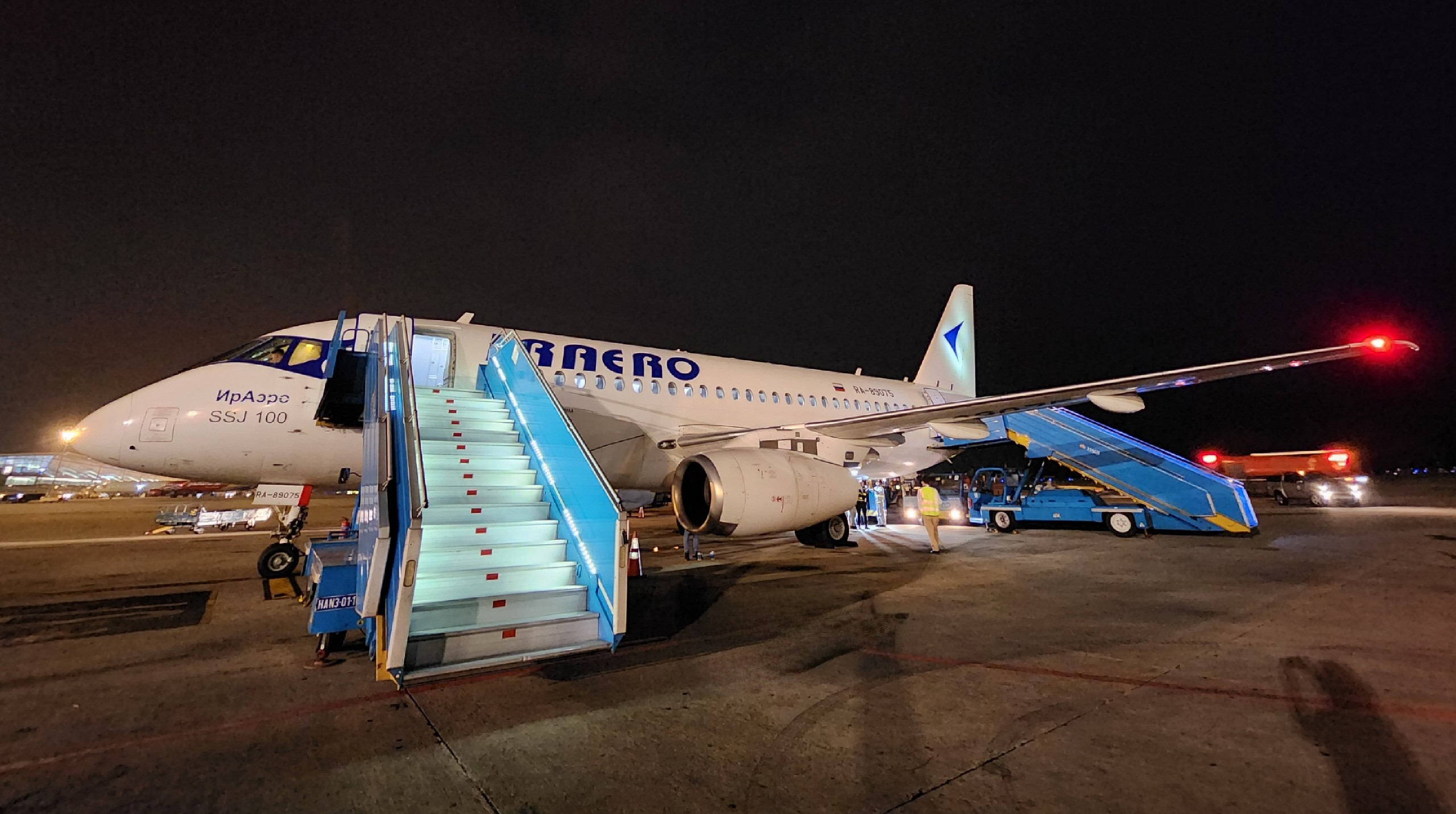 VIAGS NBA CHÀO MỪNG HÃNG HK IRAERO AIRLINES KHAI TRƯƠNG ĐƯỜNG BAY IKT-HAN-IKT.