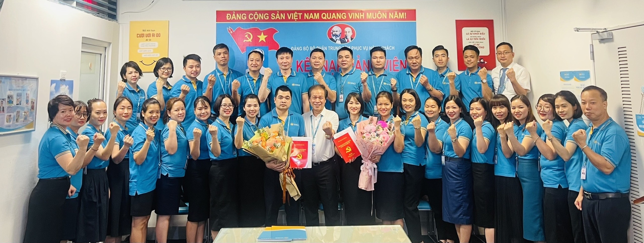 ĐẢNG BỘ VIAGS NỘI BÀI TỔ CHỨC LỄ KẾT NẠP ĐẢNG VIÊN MỚI NĂM 2023.
