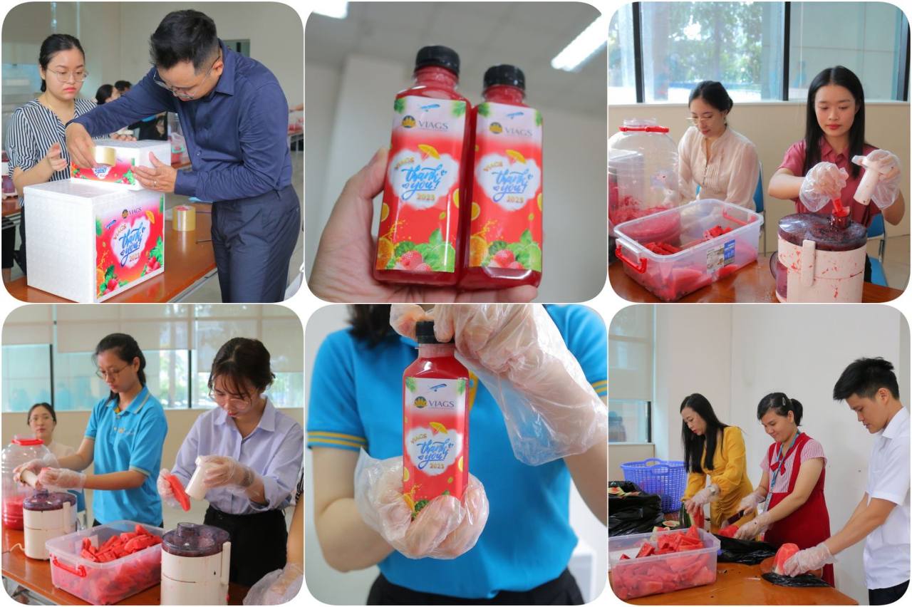 &quot;VIAGS THANK YOU 2023&quot; LẦN 2 GỬI TRAO 4000 CHAI NƯỚC ÉP DƯA HẤU CHO NGƯỜI LAO ĐỘNG TRONG THÁNG 7/2023