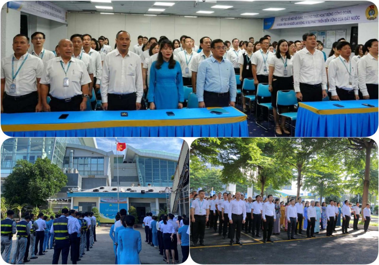 LỄ CHÀO CỜ THÁNG 8/2023 – TĂNG TỐC, QUYẾT TÂM HOÀN THÀNH KẾ HOẠCH SẢN XUẤT KINH DOANH NĂM 2023
