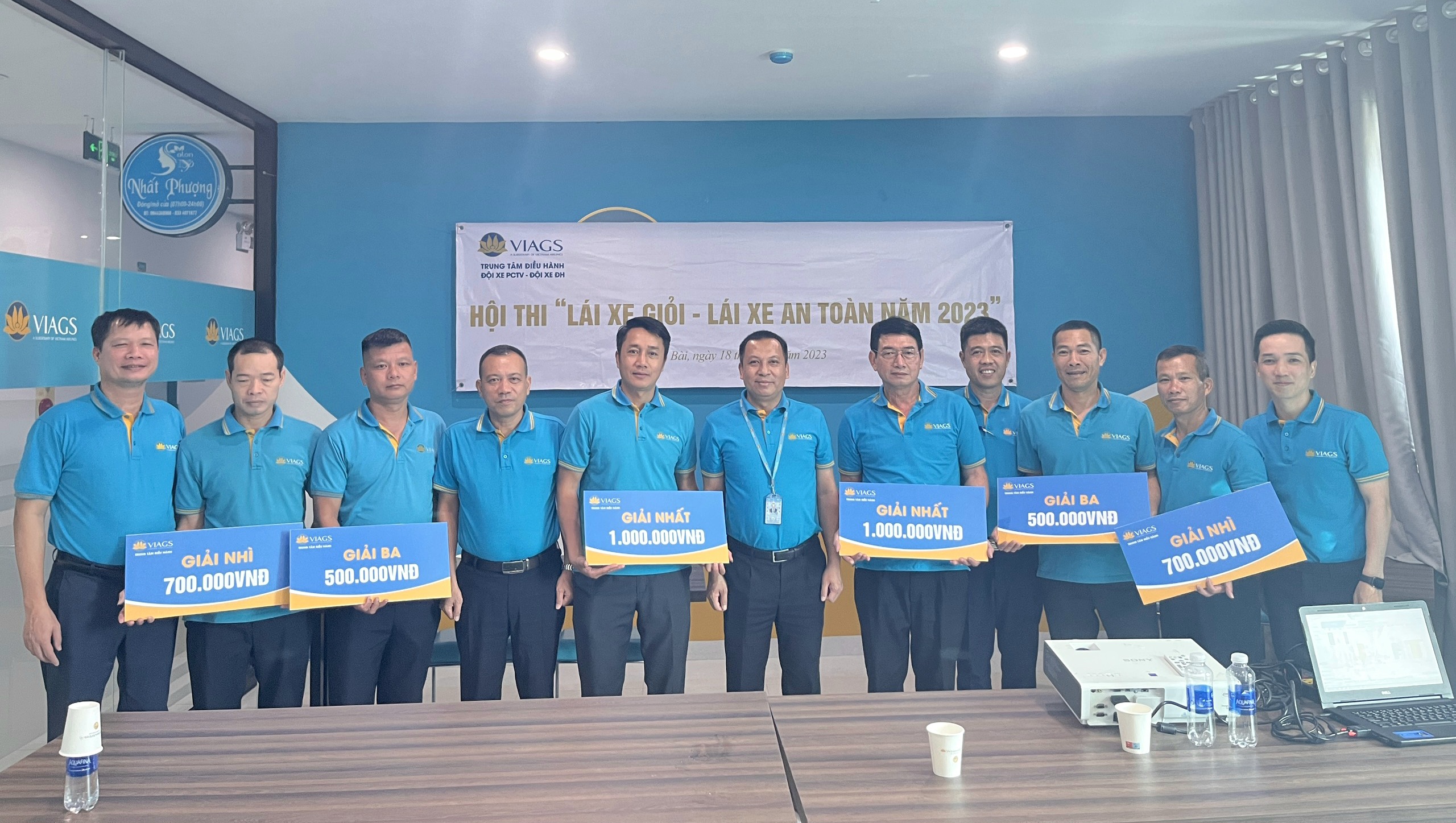 TRUNG TÂM ĐIỀU HÀNH - VIAGS NỘI BÀI TỔ CHỨC HỘI THI “LÁI XE GIỎI, LÁI XE AN TOÀN NĂM 2023&quot;