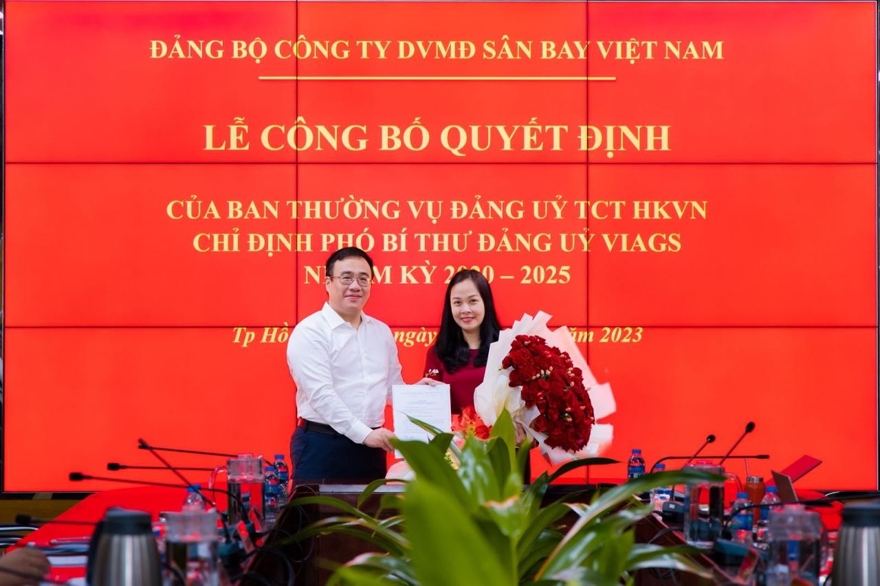 THÔNG BÁO CÔNG TÁC CÁN BỘ CÔNG TY TNHH MTV DVMĐ SÂN BAY VIỆT NAM