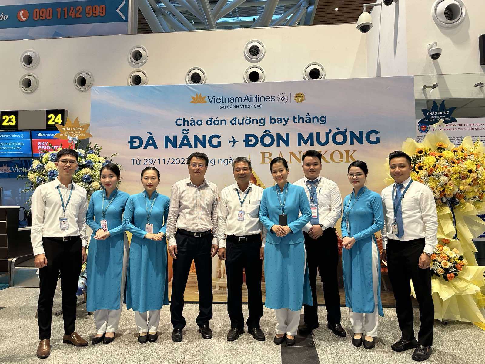 VIAGS ĐÀ NẴNG HÂN HOAN CHÀO ĐÓN ĐƯỜNG BAY MỚI CỦA VIETNAMAIRLINES TRỰC TIẾP ĐÀ NẴNG – ĐÔN MƯỜNG (THÁI LAN)