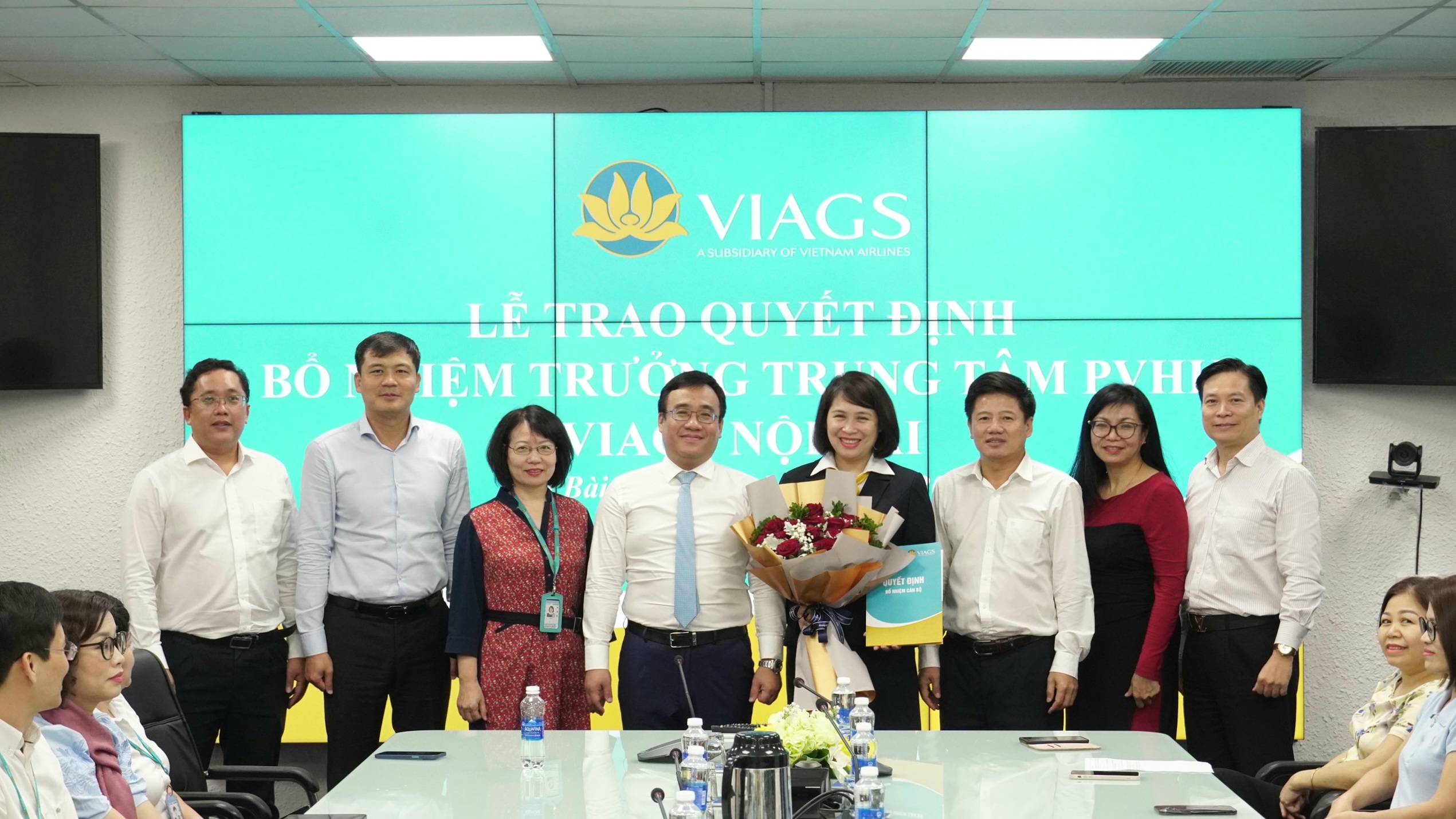 VIAGS NBA TỔ CHỨC HỘI NGHỊ CÔNG BỐ QUYẾT ĐỊNH VỀ CÔNG TÁC CÁN BỘ