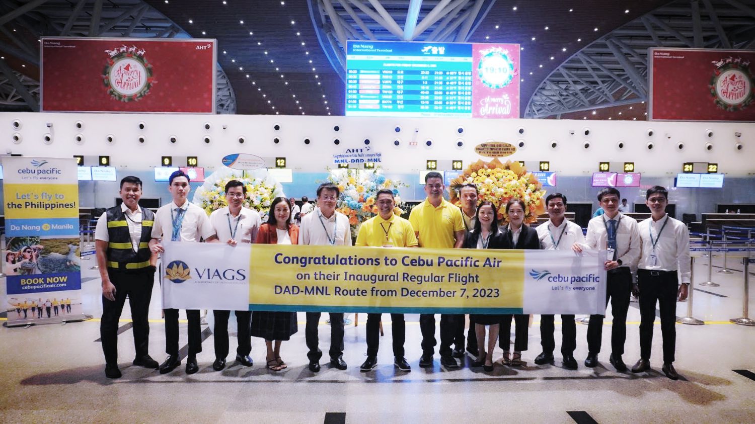 VIAGS ĐÀ NẴNG HÂN HOAN CHÀO ĐÓN ĐƯỜNG BAY MỚI CỦA HÃNG HÀNG KHÔNG CEBU PACIFIC AIR (5J) KHAI TRƯƠNG ĐƯỜNG BAY MỚI TRỰC TIẾP ĐÀ NẴNG – MANILA