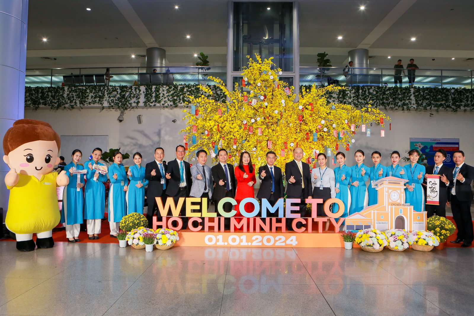 VIAGS đón chào những khách đầu tiên năm 2024